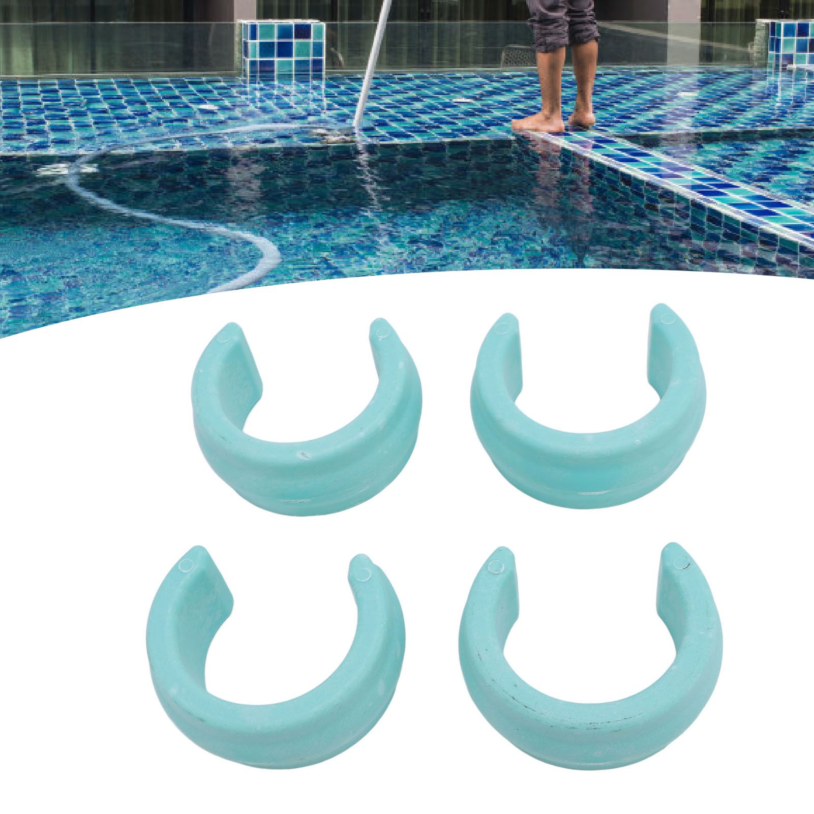 4PCS Pool Cleaner Hose Weights Replacement Plastic Universal Pool Hose Weight view 12