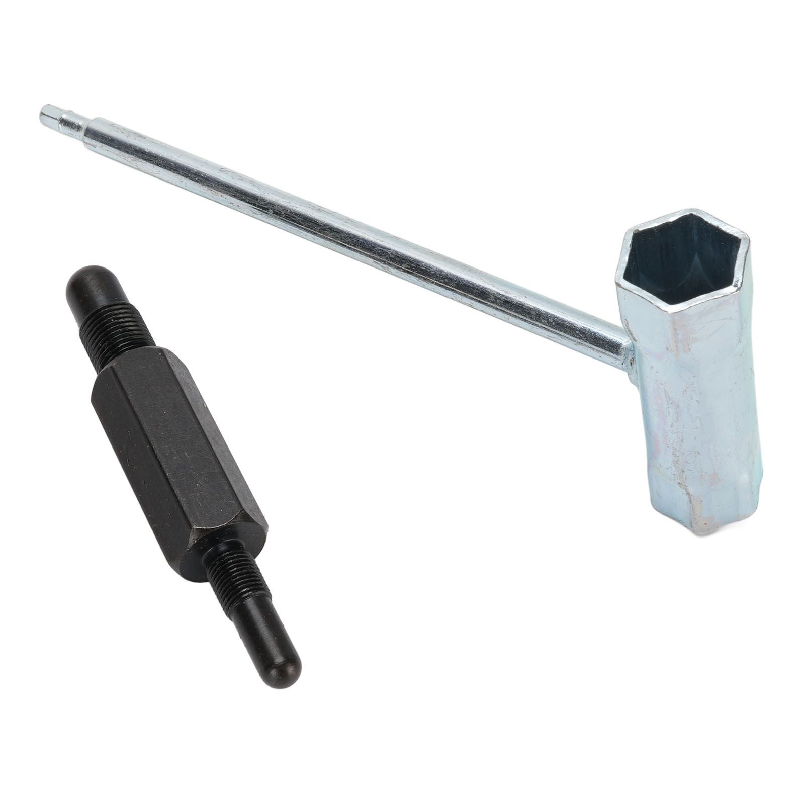 Chainsaw Wrench Steel Chainsaw Spanner with Piston Stop Tool Flywheel Clutch