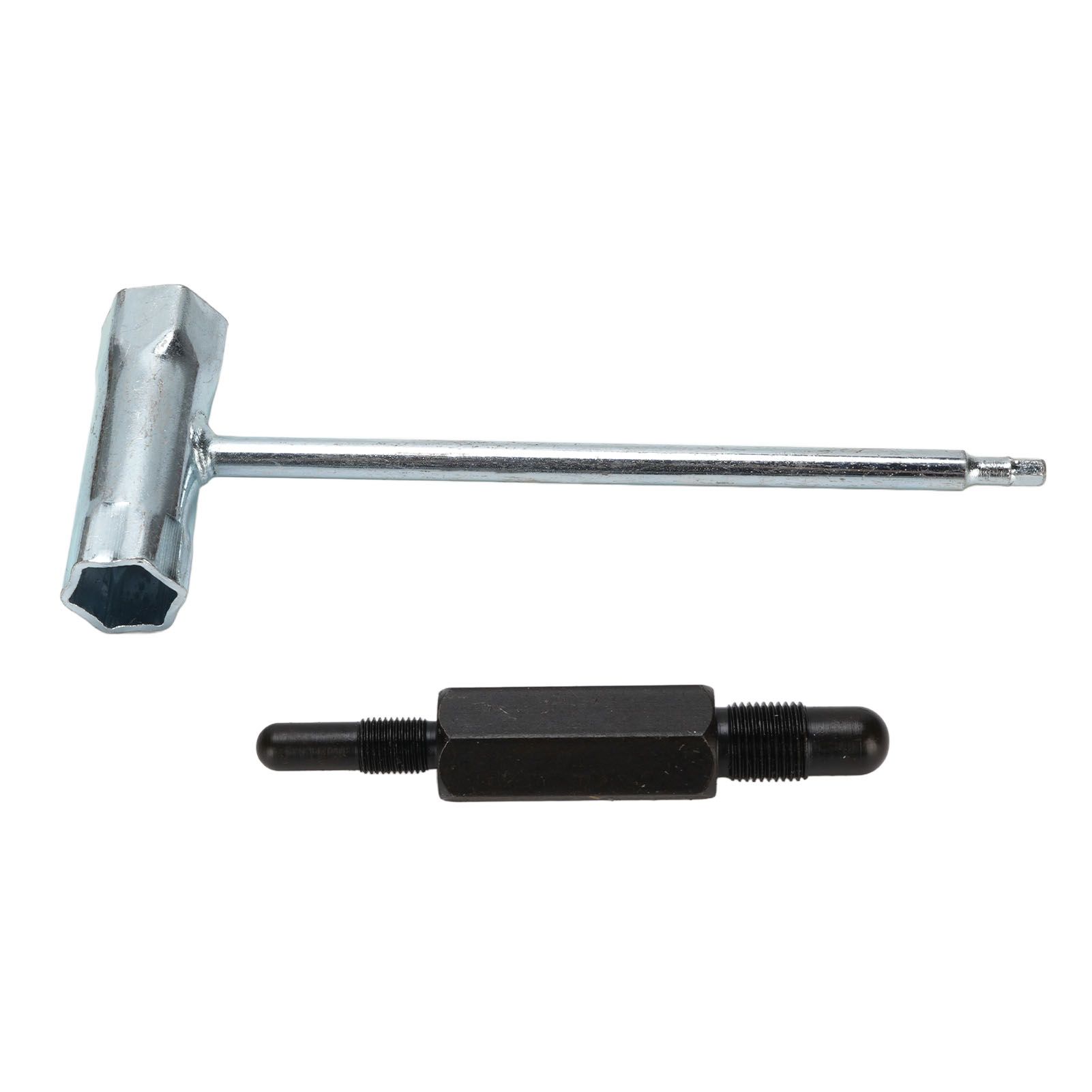 Chainsaw Wrench Steel Chainsaw Spanner with Piston Stop Tool Flywheel Clutch view 7