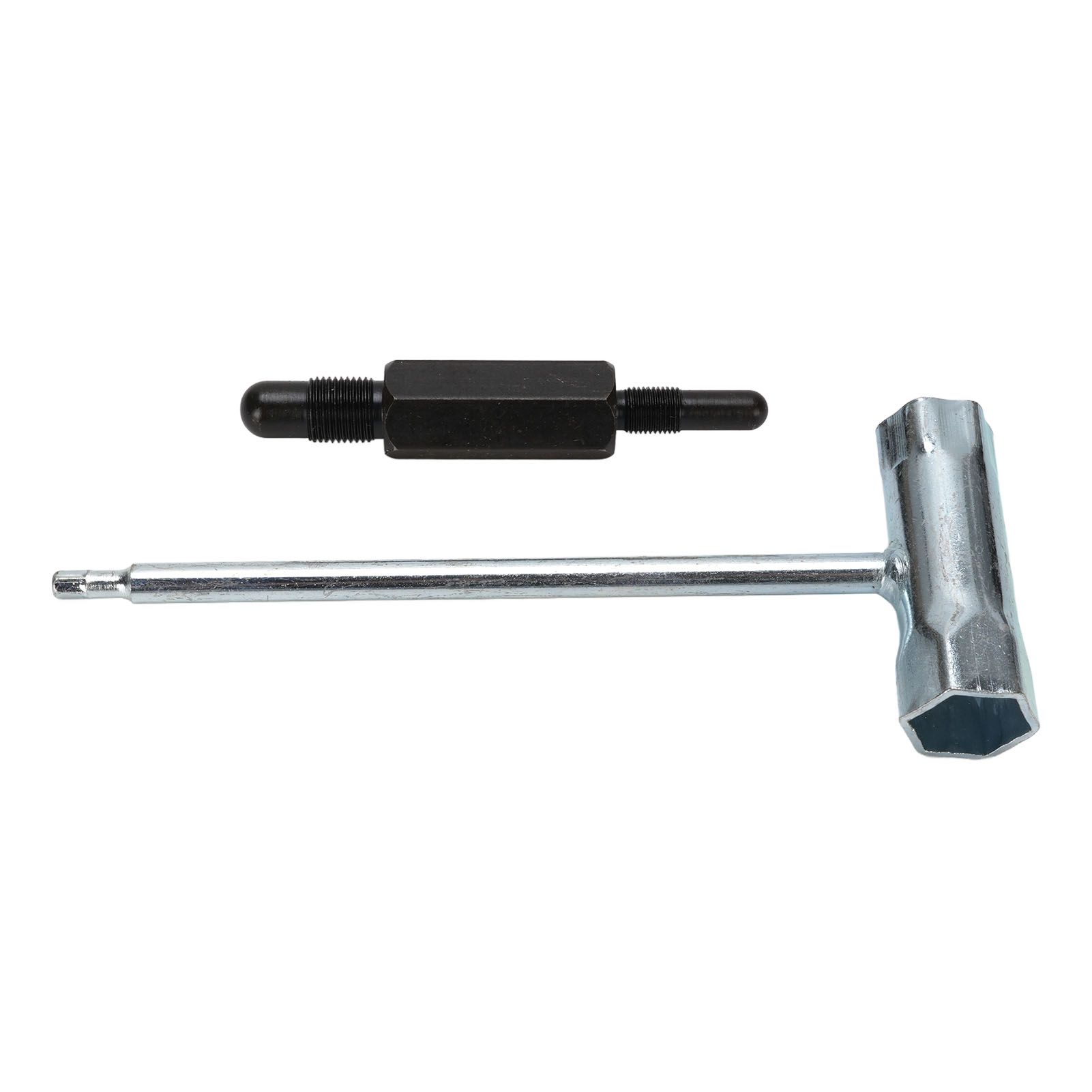 Chainsaw Wrench Steel Chainsaw Spanner with Piston Stop Tool Flywheel Clutch view 10