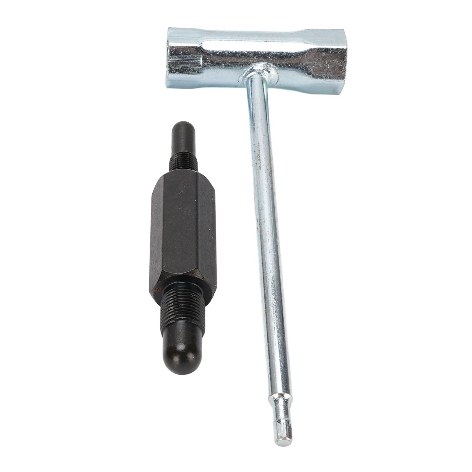 Chainsaw Wrench Steel Chainsaw Spanner with Piston Stop Tool Flywheel Clutch view 12