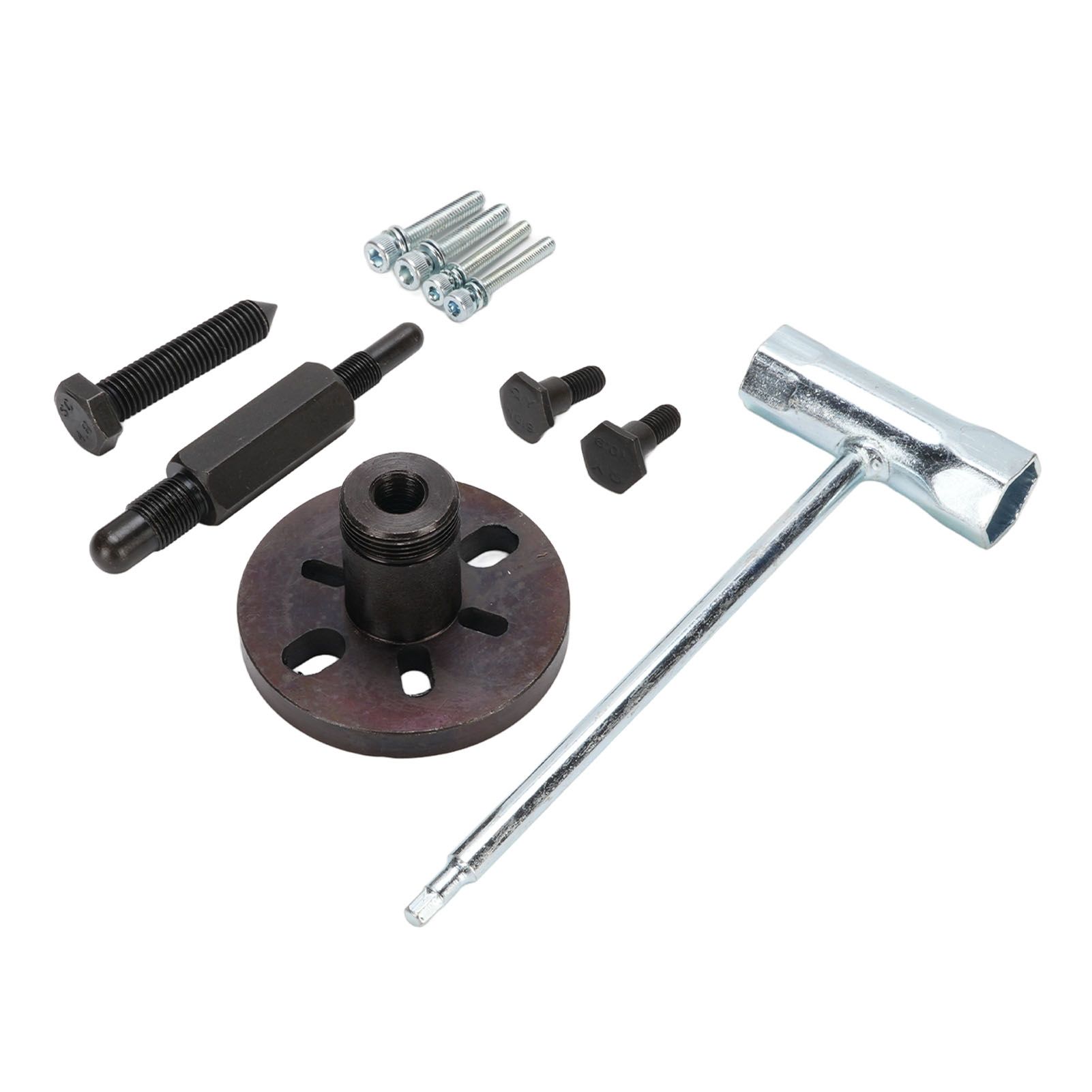 Piston Stop Clutch Flywheel Disassembly Tool Steel Chainsaw Clutch Removal view 6