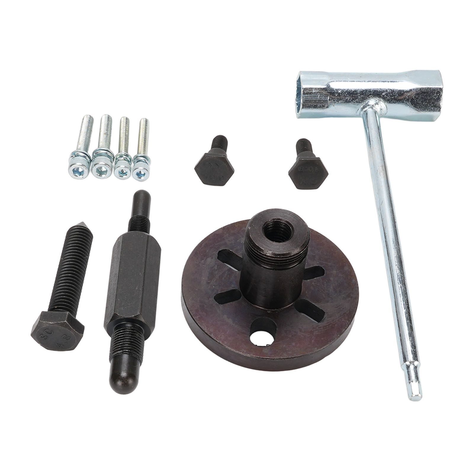 Piston Stop Clutch Flywheel Disassembly Tool Steel Chainsaw Clutch Removal view 8