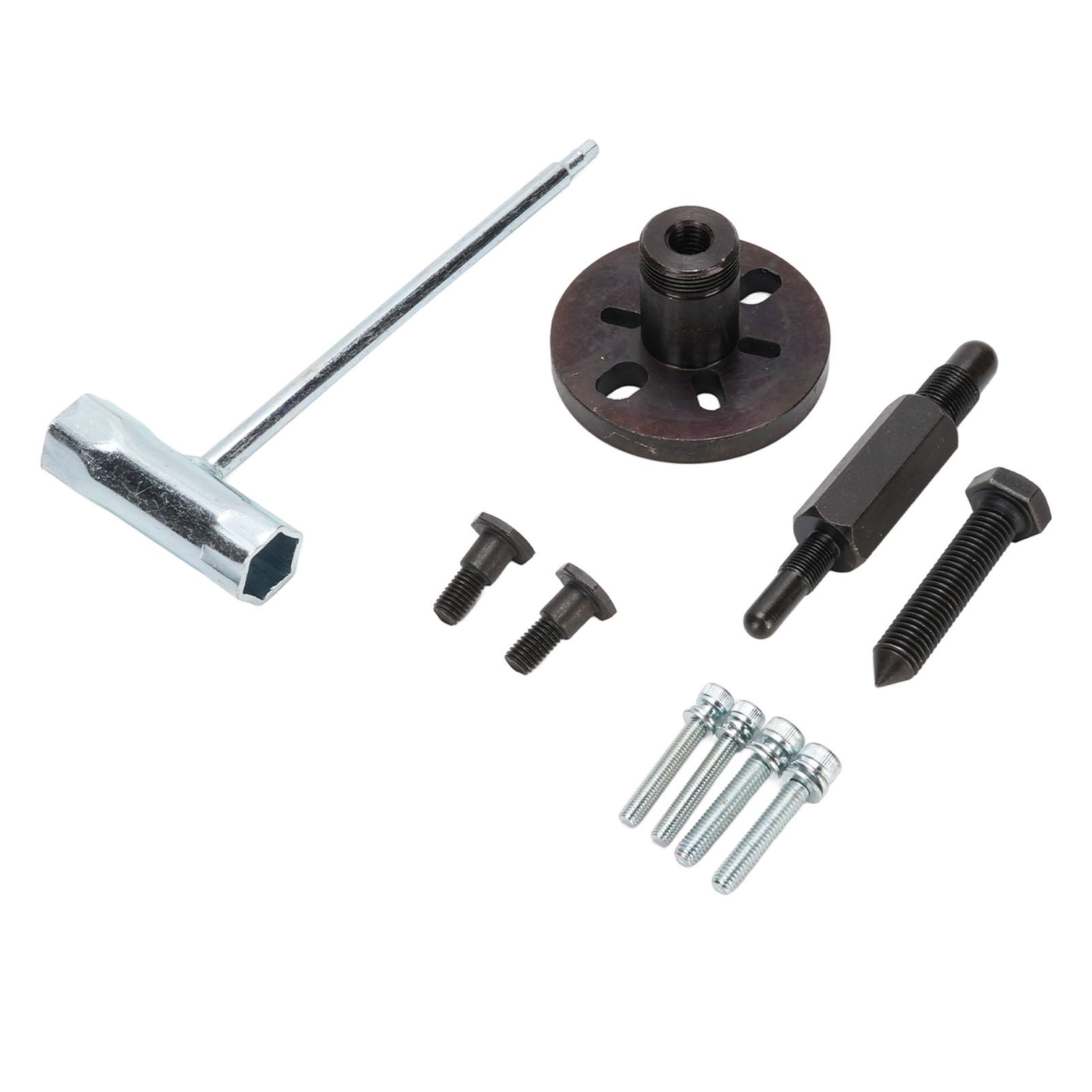 Piston Stop Clutch Flywheel Disassembly Tool Steel Chainsaw Clutch Removal view 11