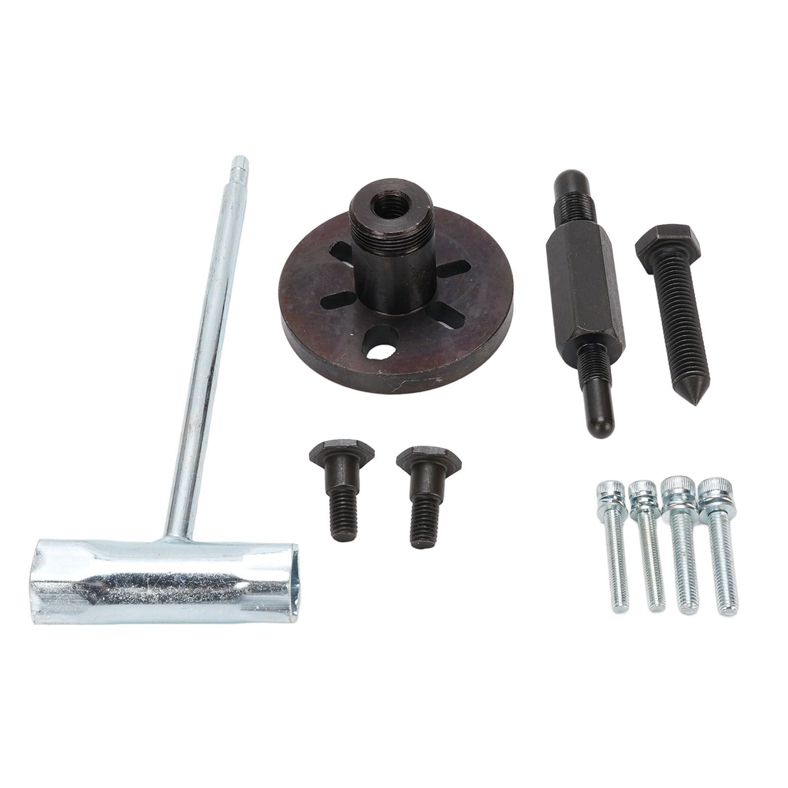Piston Stop Clutch Flywheel Disassembly Tool Steel Chainsaw Clutch Removal view 12