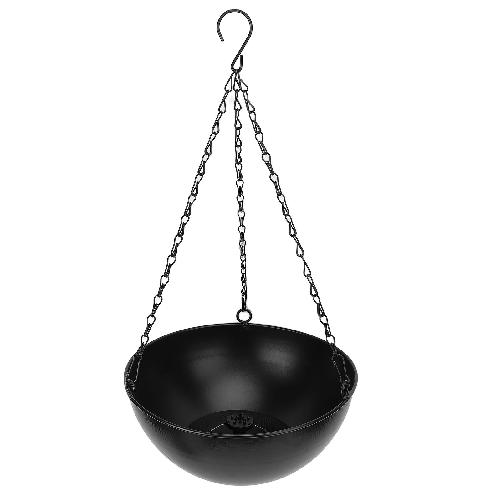 Hanging Solar Bird Bath Fountain 9.8 Inch Diameter Bird Bath Bowl with Solar view 4