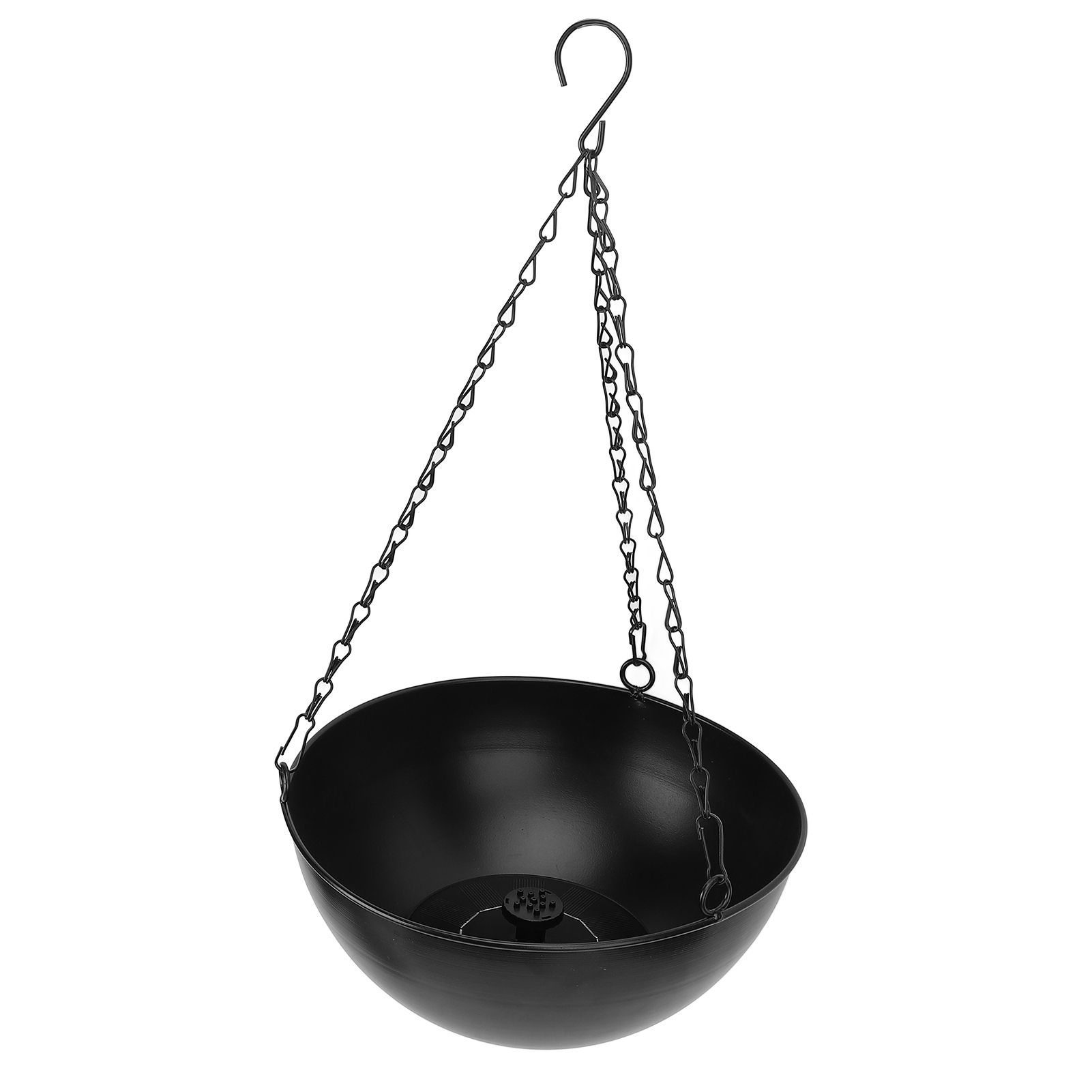 Hanging Solar Bird Bath Fountain 9.8 Inch Diameter Bird Bath Bowl with Solar view 8