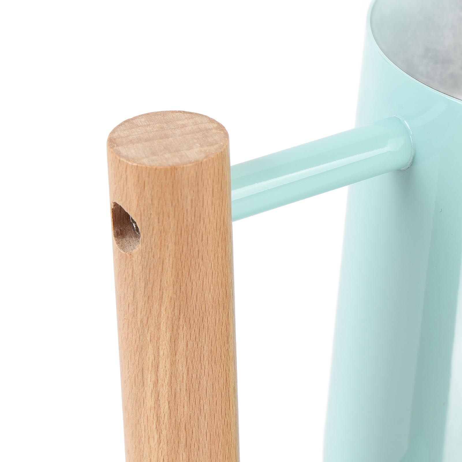 Watering Can Stainless Steel Watering Pot with Wooden Handle for Succulents view 5