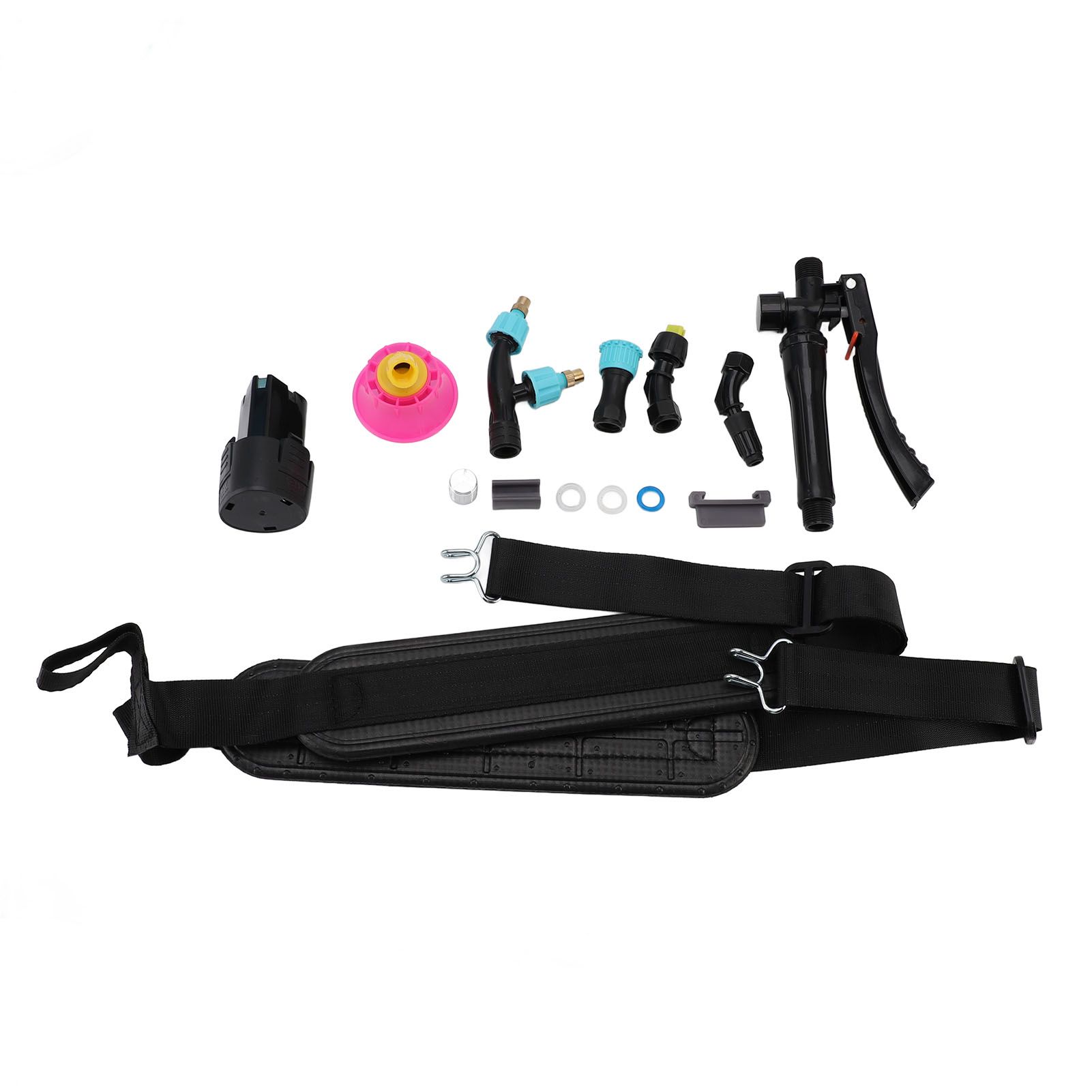 Battery Powered Backpack Sprayer Adjustable Pressure Agricultural Electric view 2