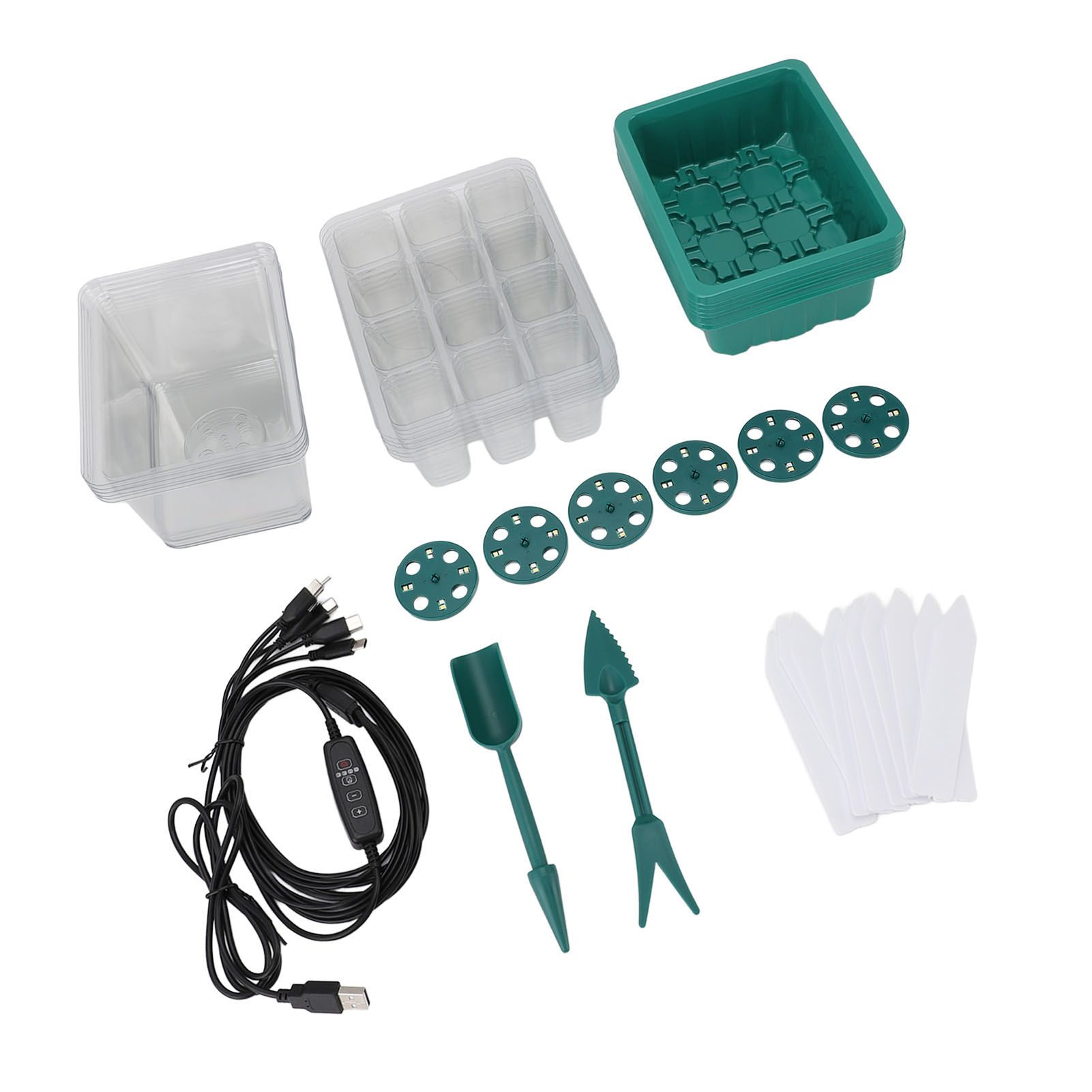 Plant Starter Kit Reusable Plant Germination Kit with Humidity Vented Dome view 4