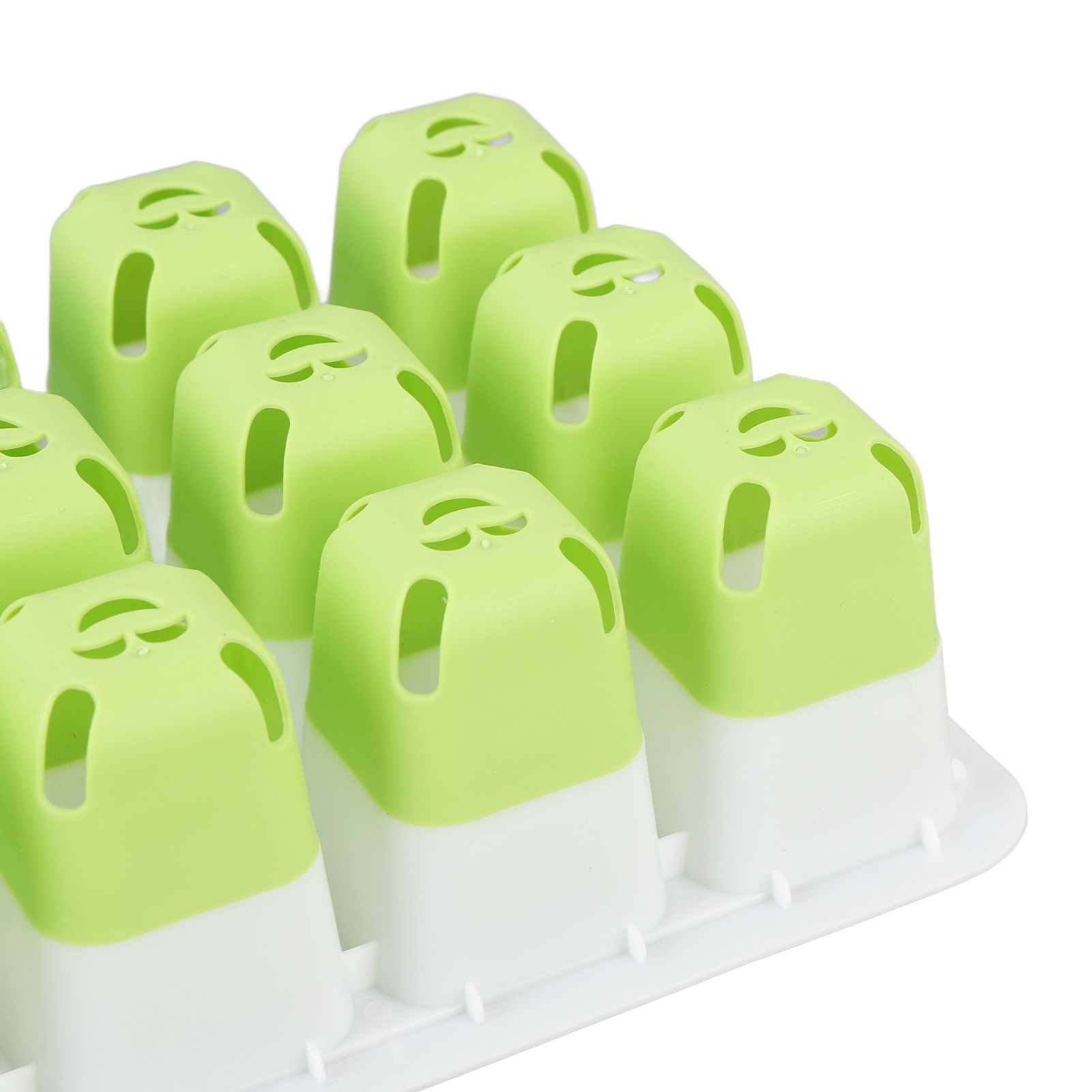 5 Pcs Plant Starting Tray Silicone Reusable Pop Out Cells Indoor Plant view 2