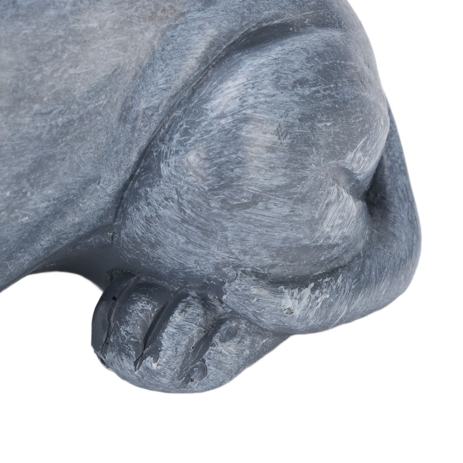 Dog Sculpture Resin Vivid Details Cute Dog Statue Animal Figurine for Bedroom view 2