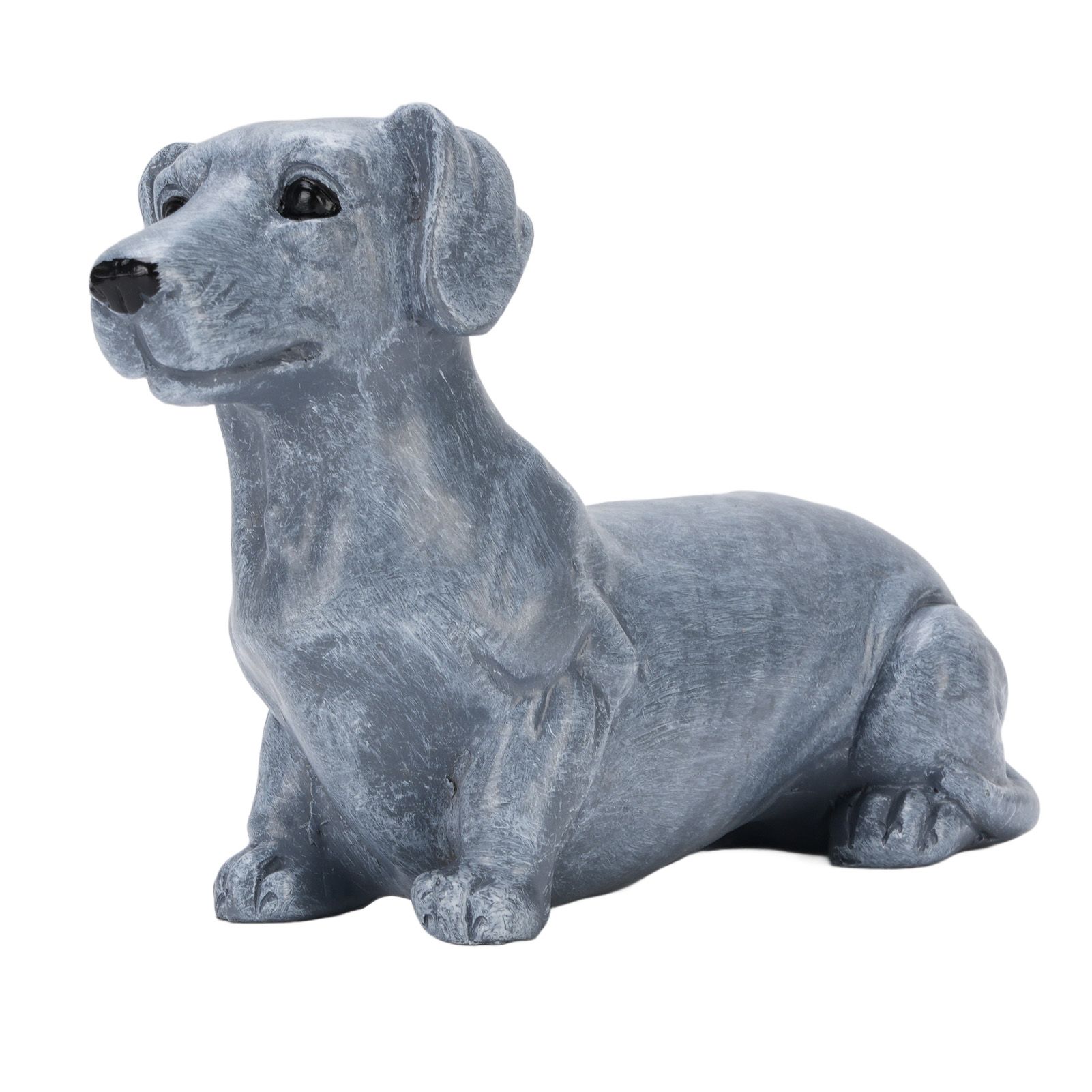 Dog Sculpture Resin Vivid Details Cute Dog Statue Animal Figurine for Bedroom view 3