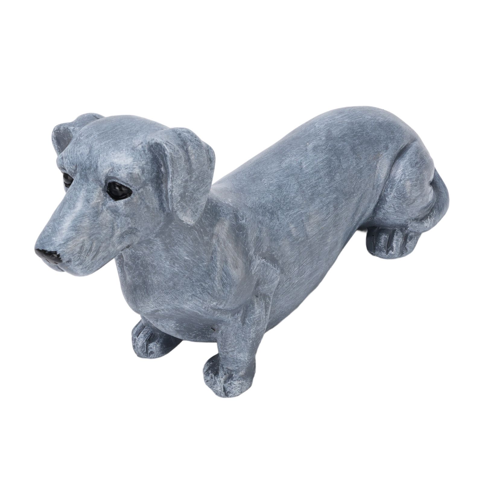 Dog Sculpture Resin Vivid Details Cute Dog Statue Animal Figurine for Bedroom view 4