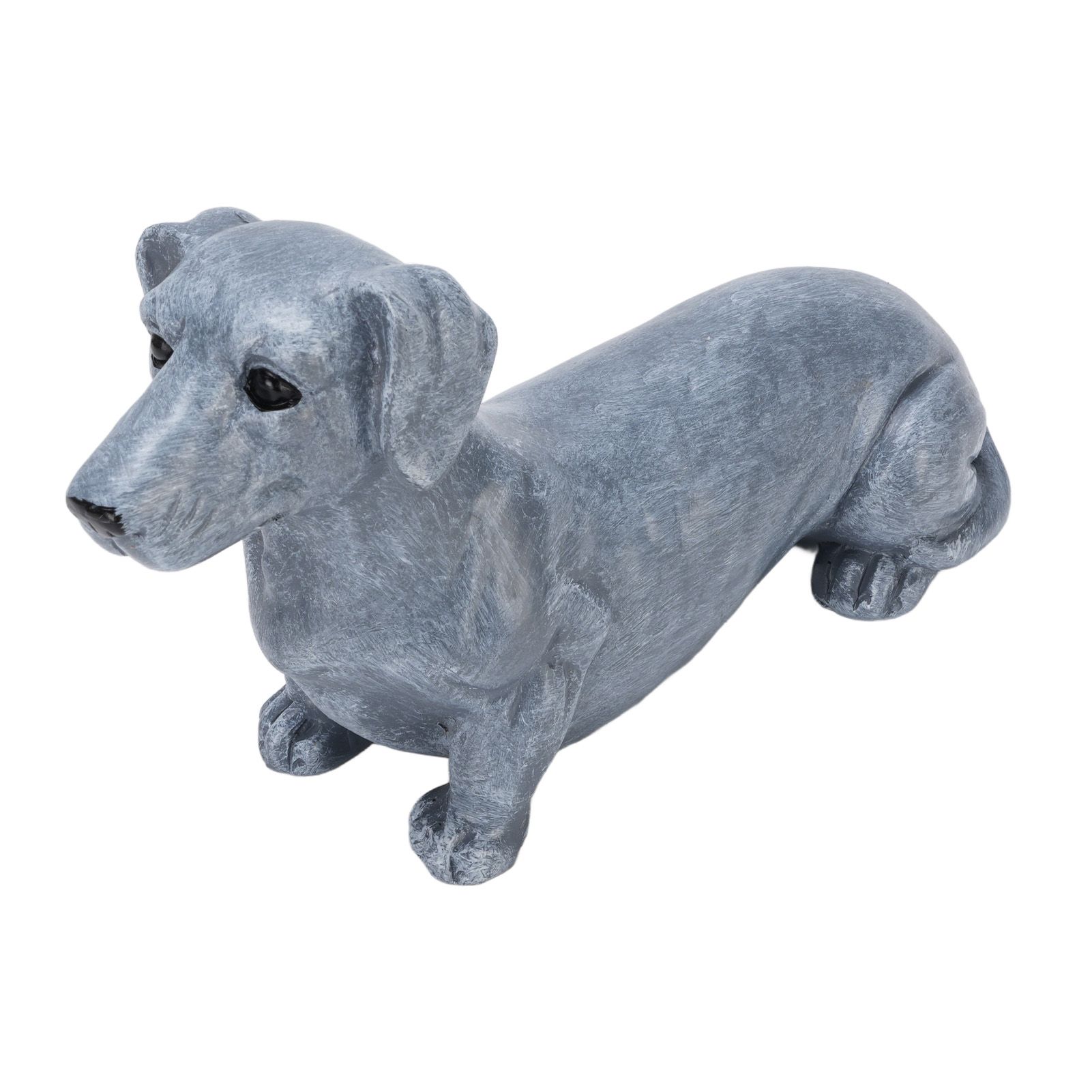 Dog Sculpture Resin Vivid Details Cute Dog Statue Animal Figurine for Bedroom view 6