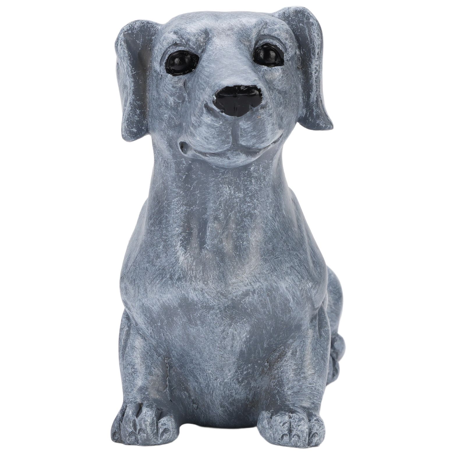 Dog Sculpture Resin Vivid Details Cute Dog Statue Animal Figurine for Bedroom view 8