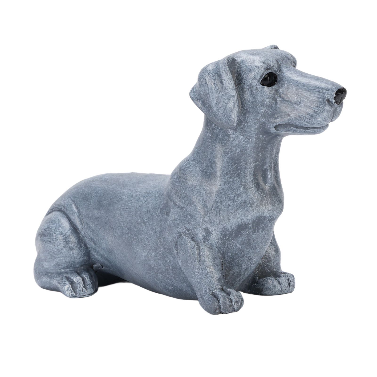 Dog Sculpture Resin Vivid Details Cute Dog Statue Animal Figurine for Bedroom view 9