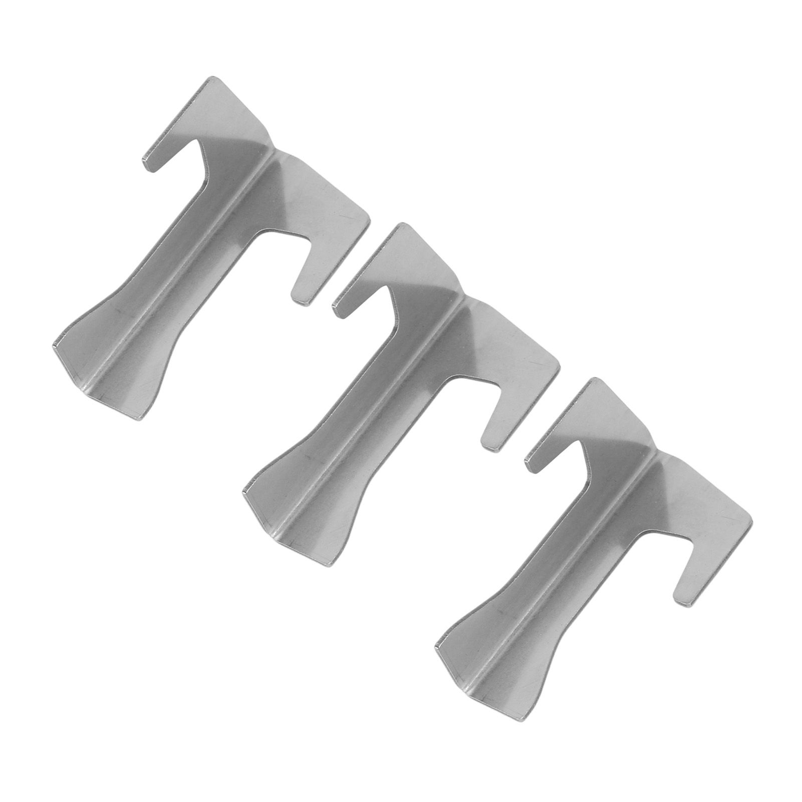 3 Pcs Barbecue Fire Plate Spacer Stainless Steel BBQ Pan Gasket Holder Grill view 6