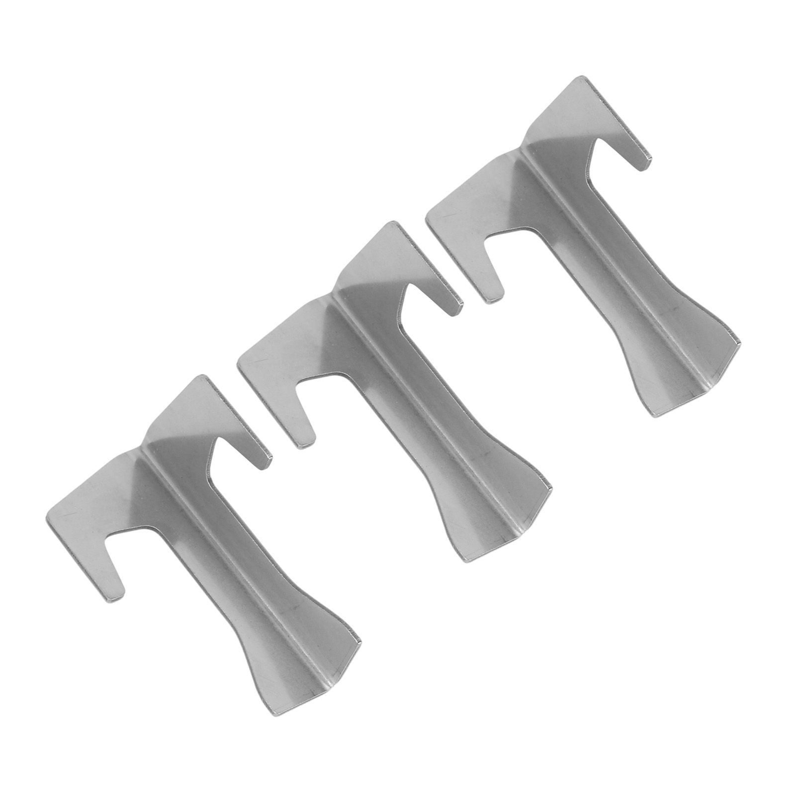 3 Pcs Barbecue Fire Plate Spacer Stainless Steel BBQ Pan Gasket Holder Grill view 11