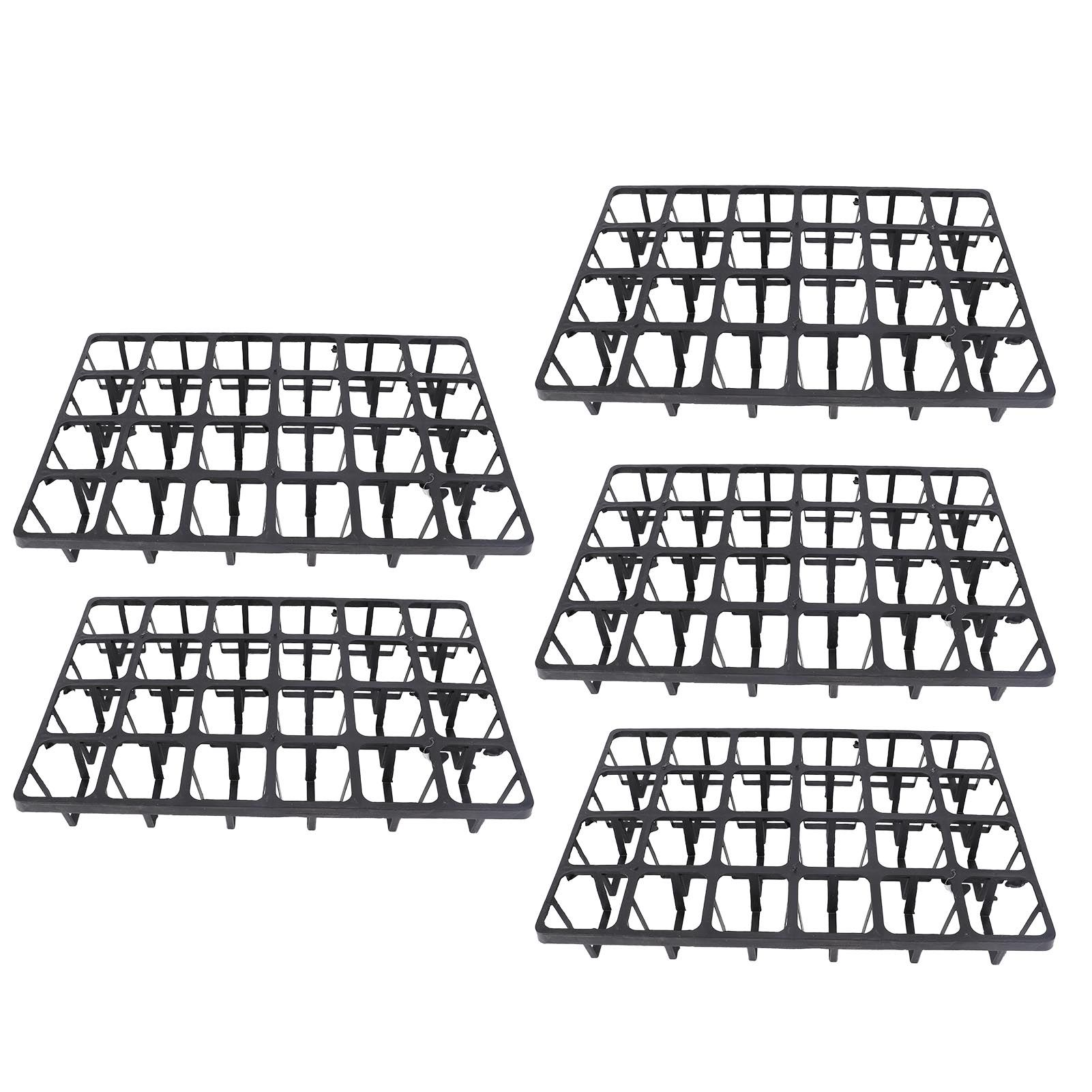 5PCS Nursery Pot Tray with 24 Cells Plant Pot Carrying Tray Plastic 24 Cells view 4