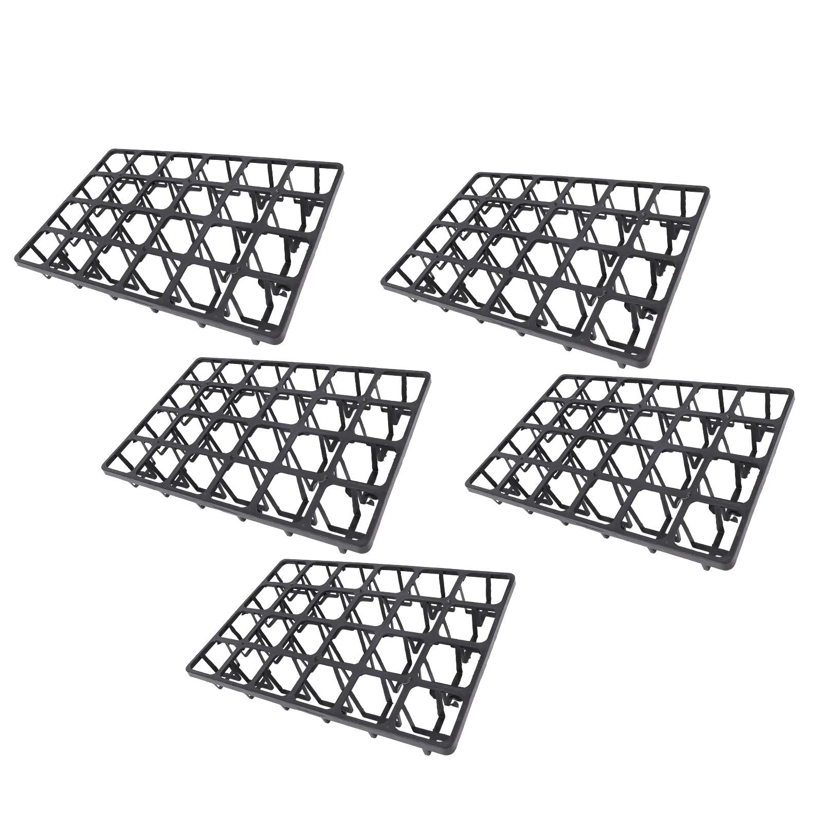 5PCS Nursery Pot Tray with 24 Cells Plant Pot Carrying Tray Plastic 24 Cells view 6