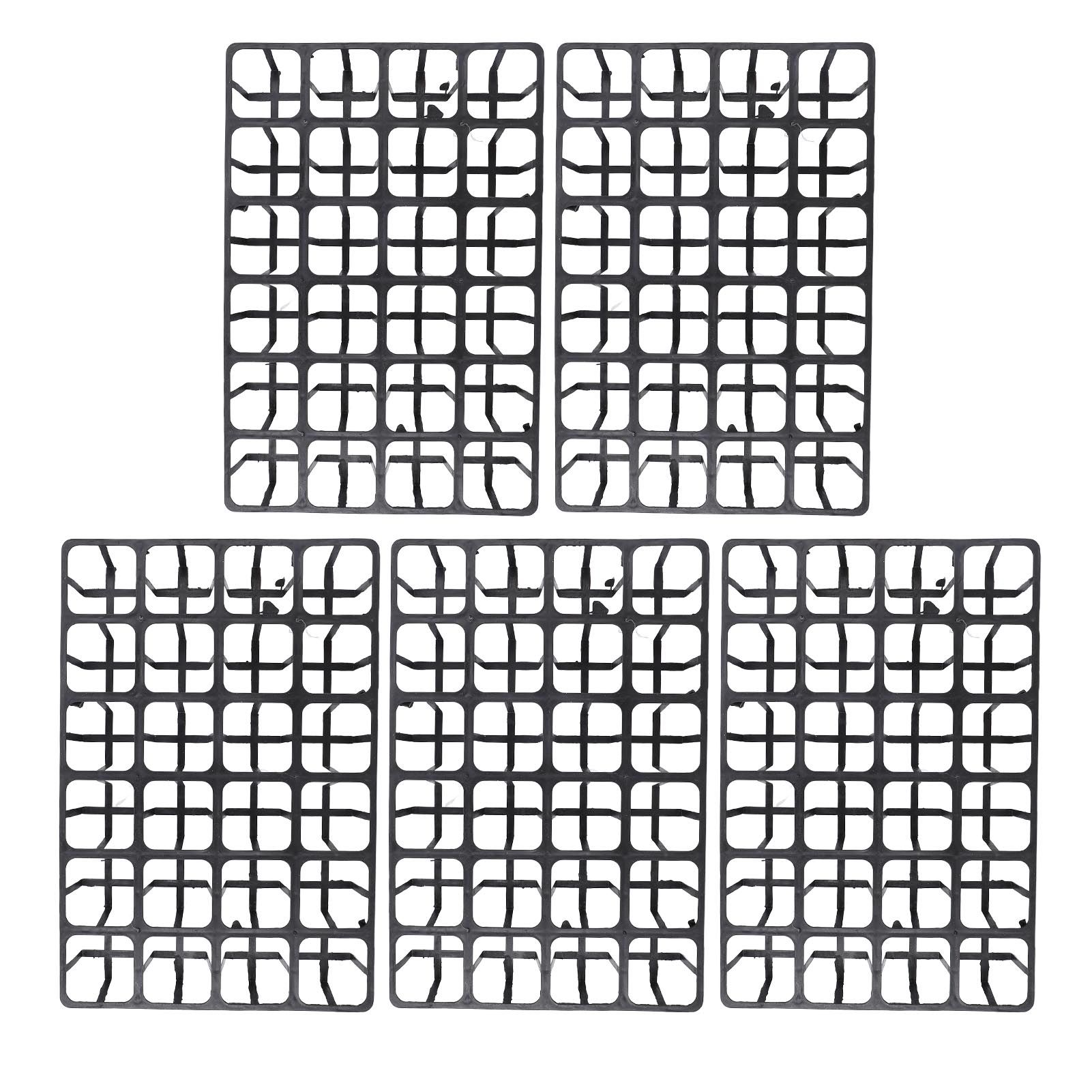 5PCS Nursery Pot Tray with 24 Cells Plant Pot Carrying Tray Plastic 24 Cells view 12