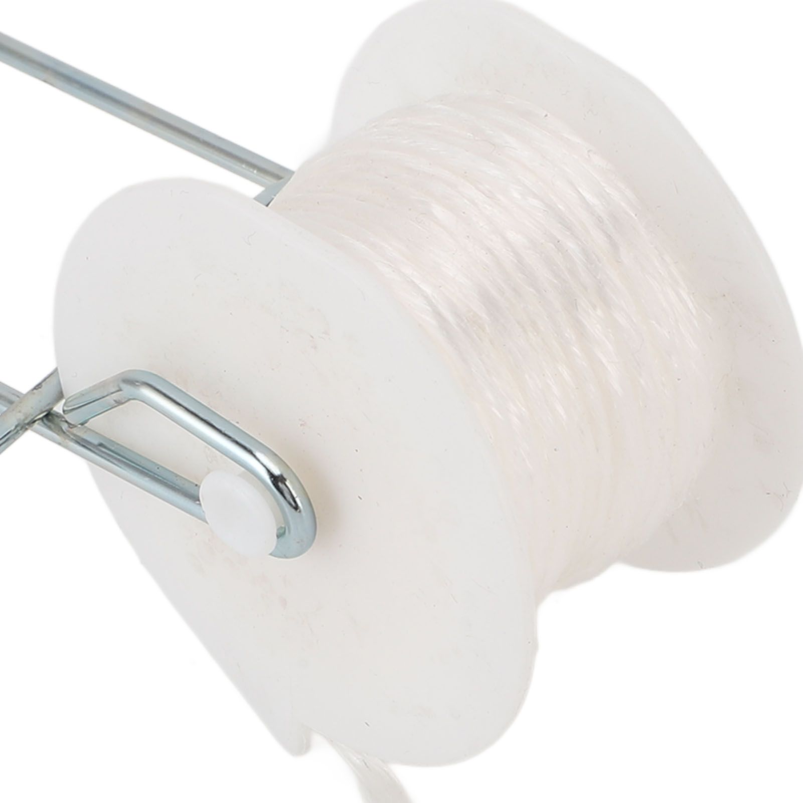6Pcs Plant Roller Hooks with 49.2ft Twine Galvanizing Steel Wire Stable view 2