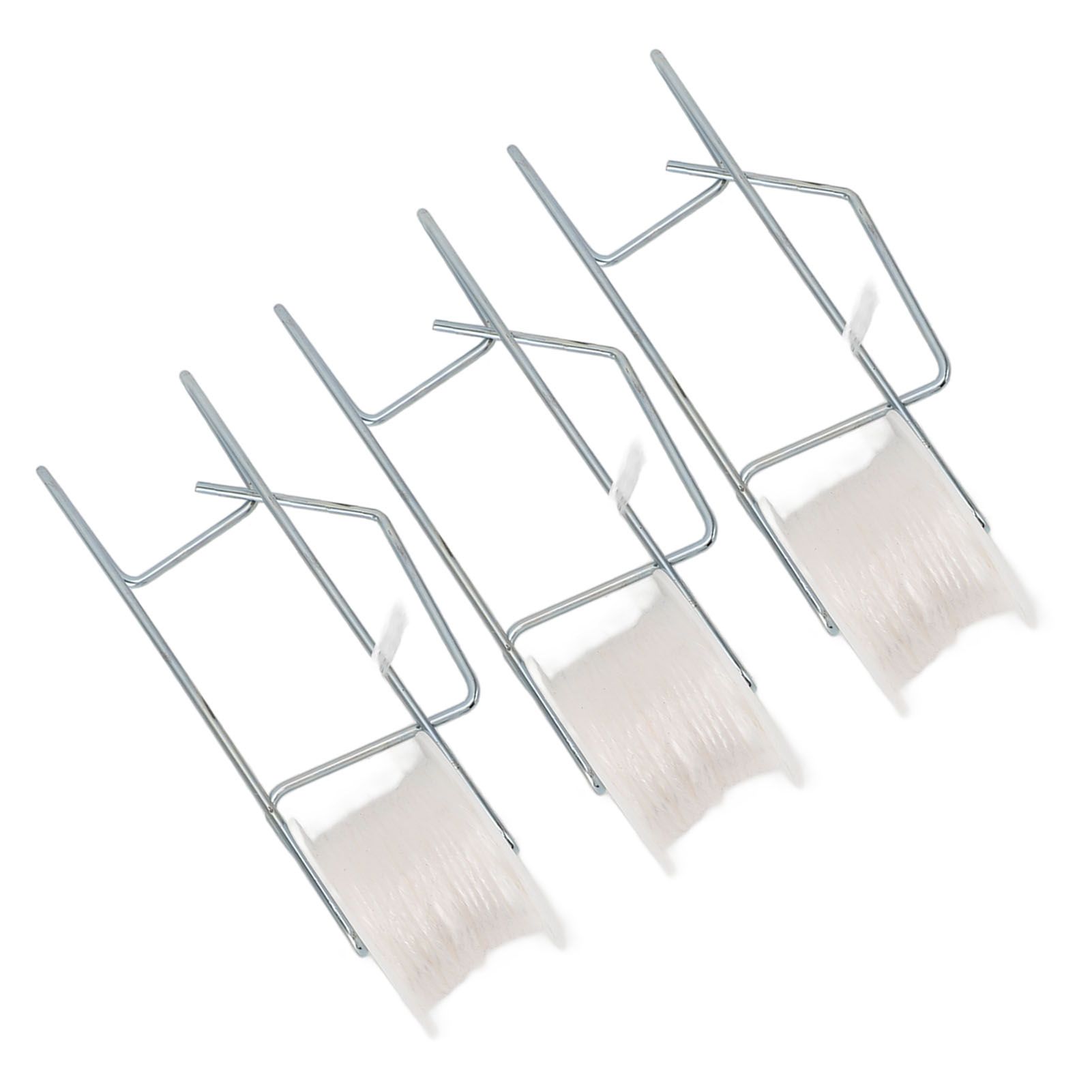 6Pcs Plant Roller Hooks with 49.2ft Twine Galvanizing Steel Wire Stable view 9