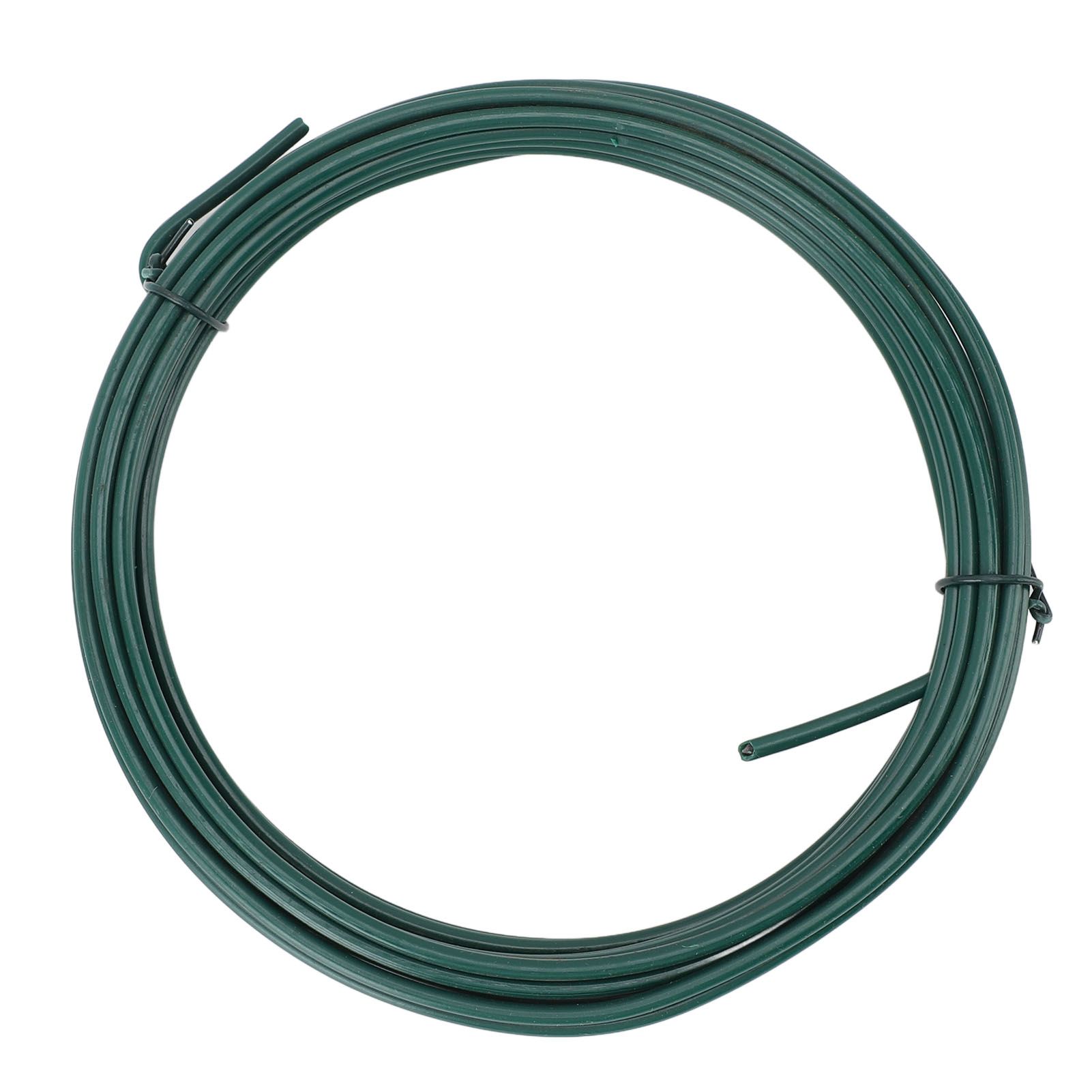 1 Roll 3mm Plant Iron Wires 800pcs Plant Twist Ties 20pcs Clips Bendable view 4