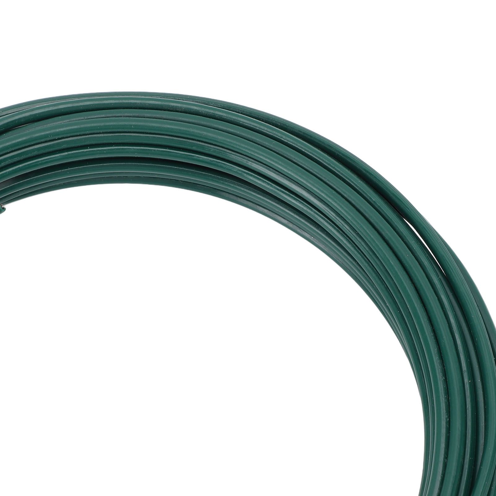 1 Roll 3mm Plant Iron Wires 800pcs Plant Twist Ties 20pcs Clips Bendable view 5