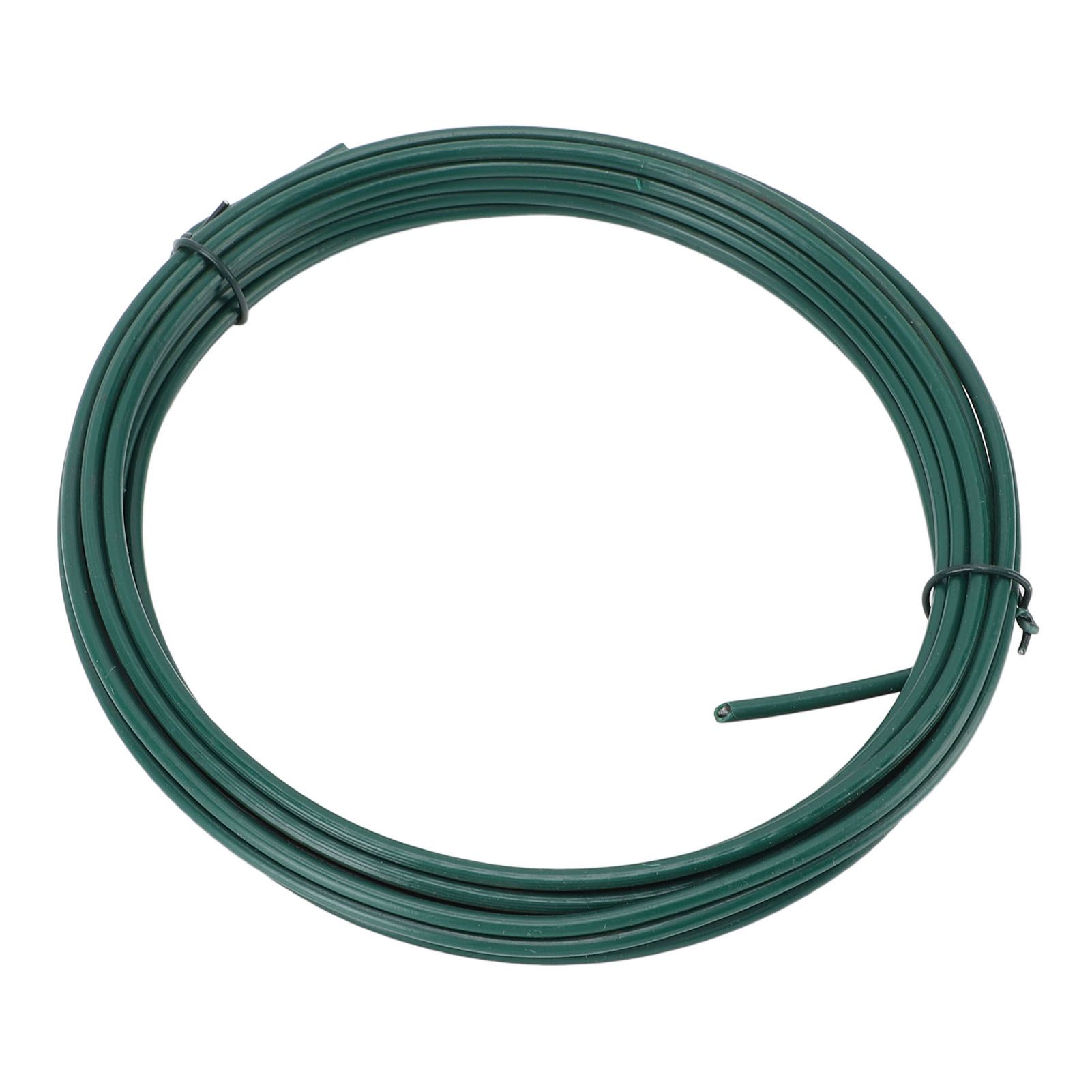 1 Roll 3mm Plant Iron Wires 800pcs Plant Twist Ties 20pcs Clips Bendable view 6