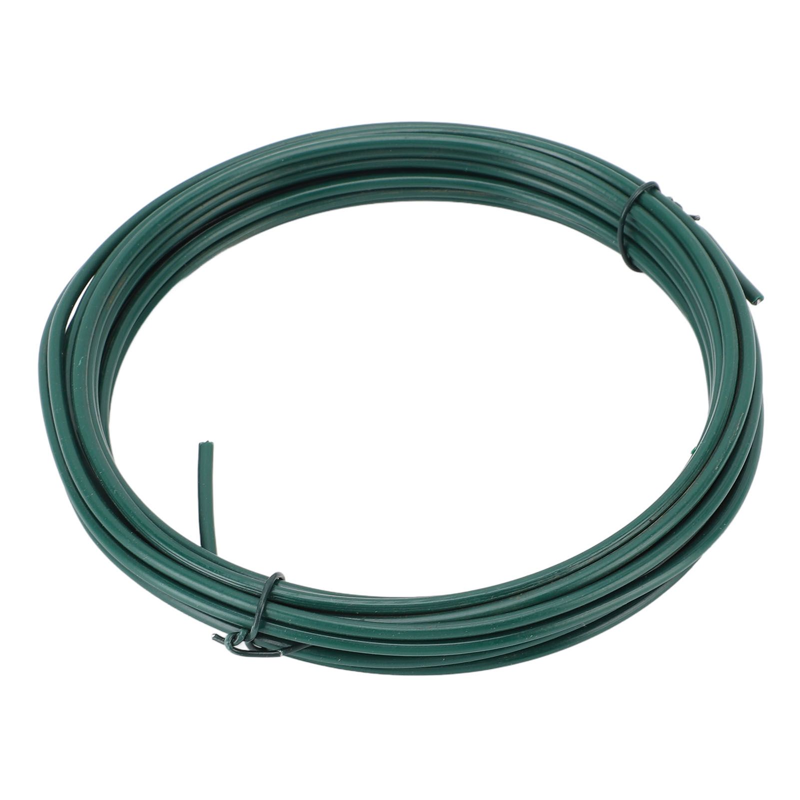1 Roll 3mm Plant Iron Wires 800pcs Plant Twist Ties 20pcs Clips Bendable view 9