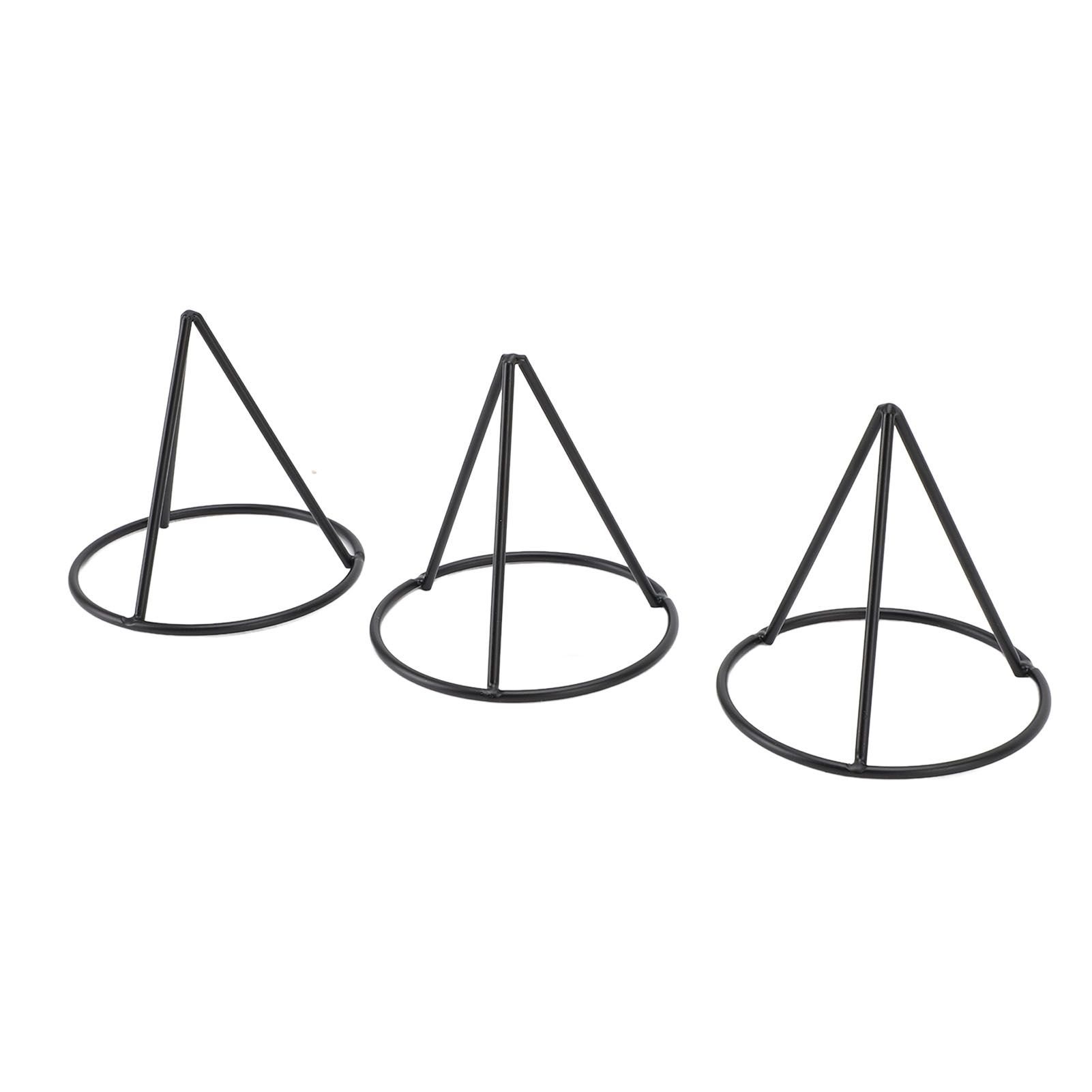 3pcs Avocado Pit Starter Rack Stable Triangular Metal Bracket for 3.4 Inch view 5
