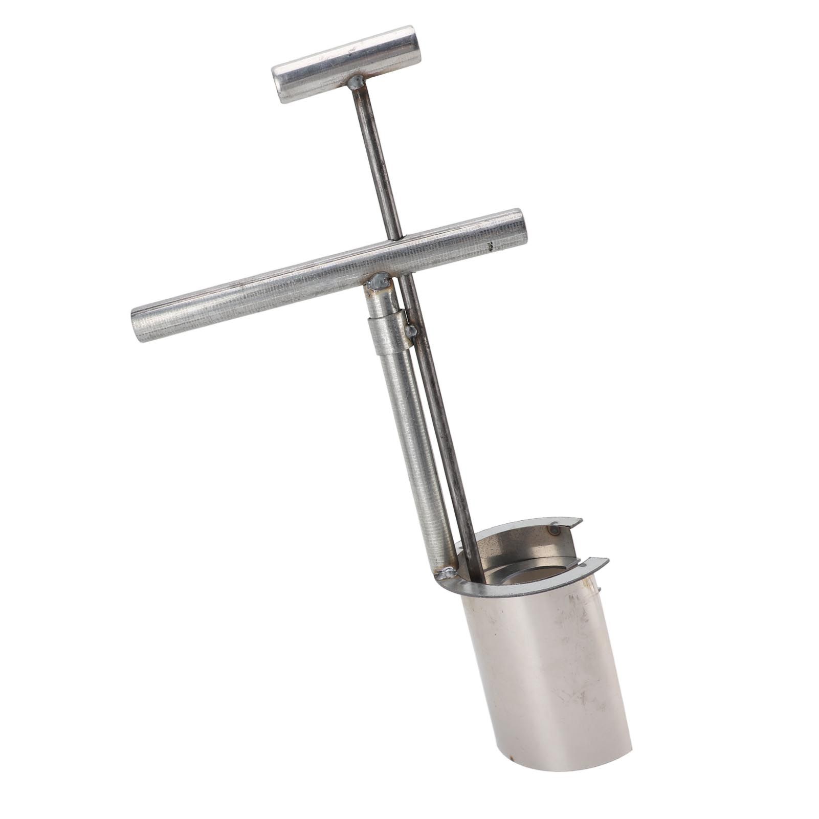 Plant Fruit Tree Transplanter Long Handle Bulb Planter Thickened Metal Plant view 4