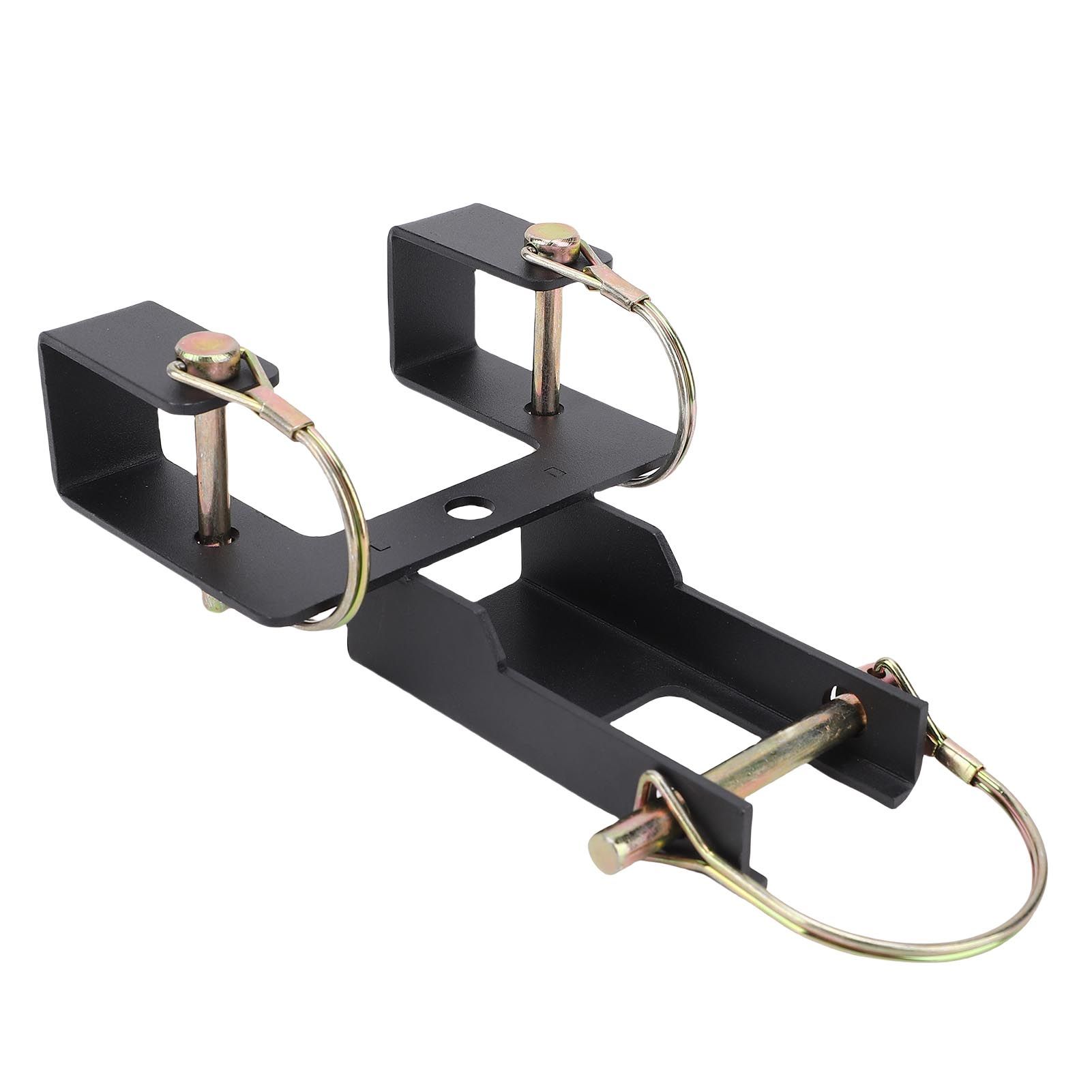 Trash Can Coupler Hook Carbon Steel Wheeled Garbage Bin Hauling Hook with view 12