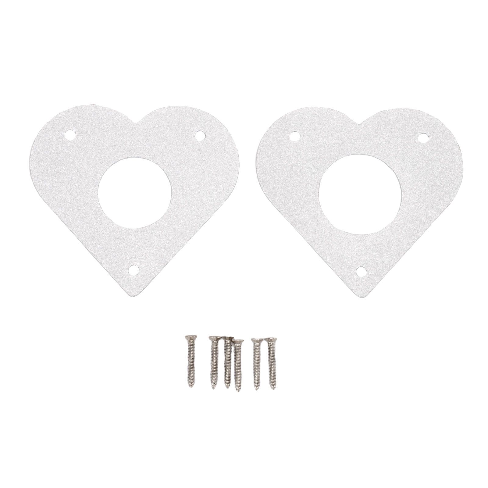 Bird House Guard Metal Portal Aluminum 28mm 32mm Diameter Hole Heart Shape view 3