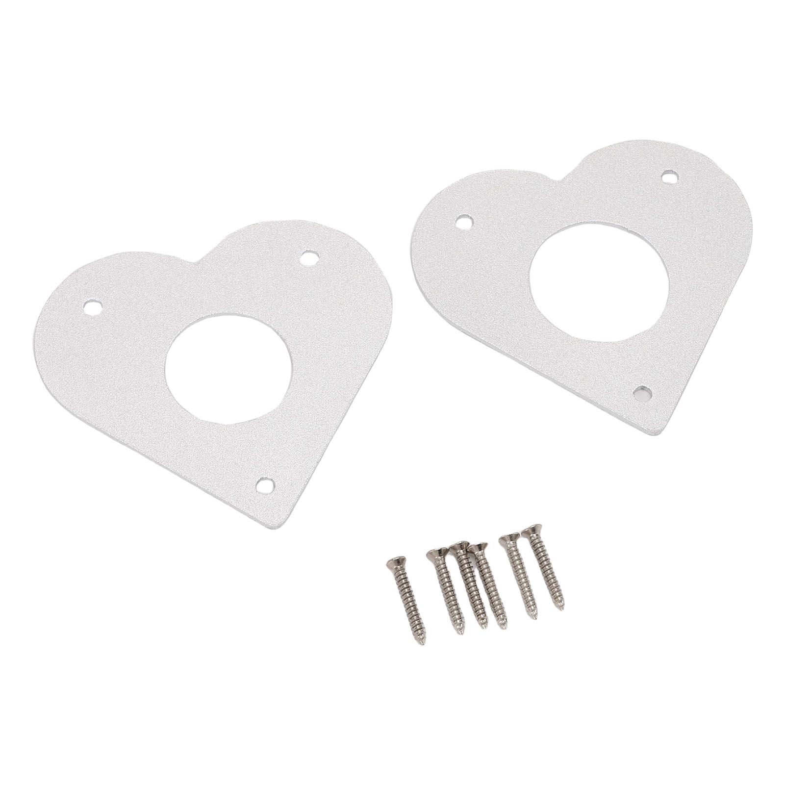 Bird House Guard Metal Portal Aluminum 28mm 32mm Diameter Hole Heart Shape view 5