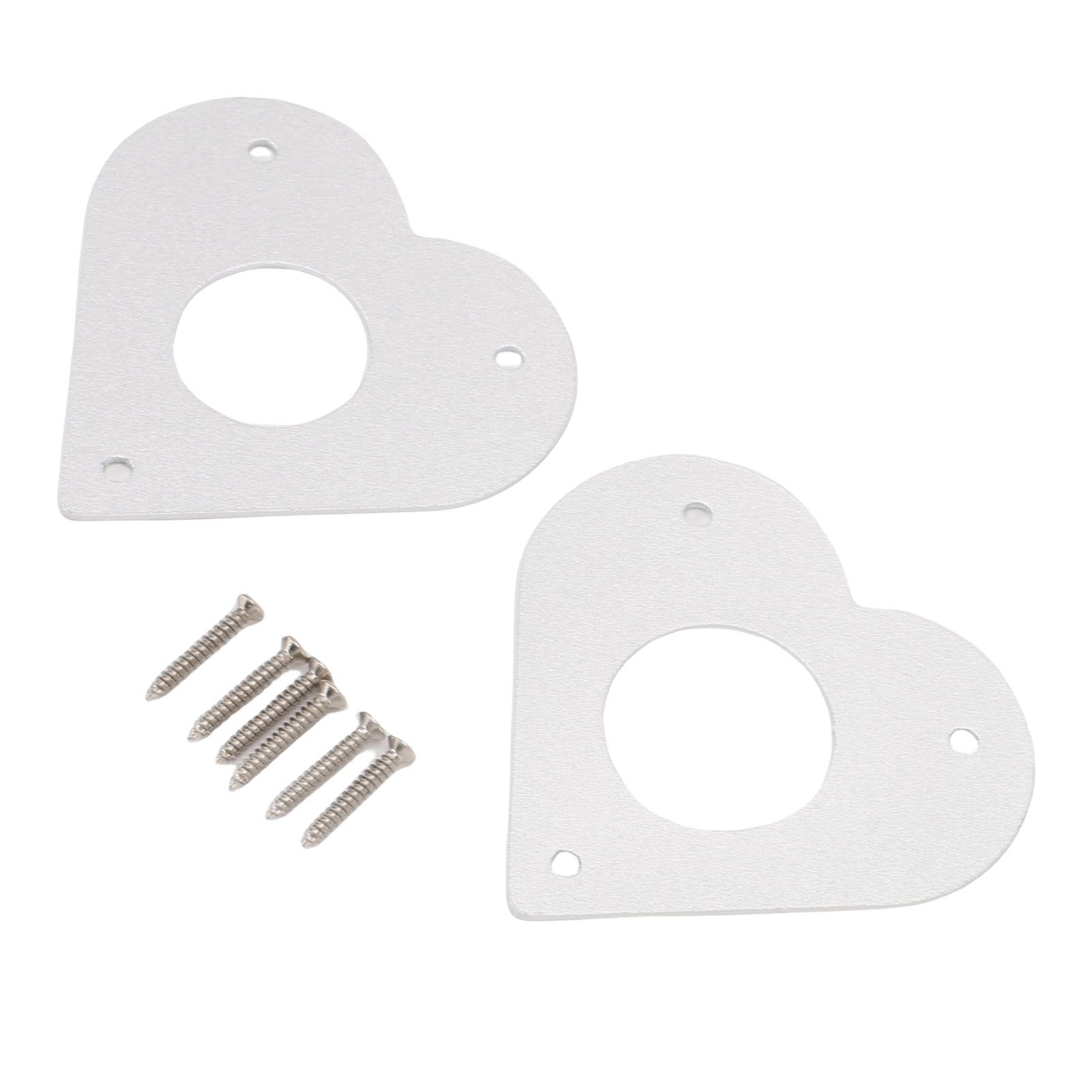 Bird House Guard Metal Portal Aluminum 28mm 32mm Diameter Hole Heart Shape view 6