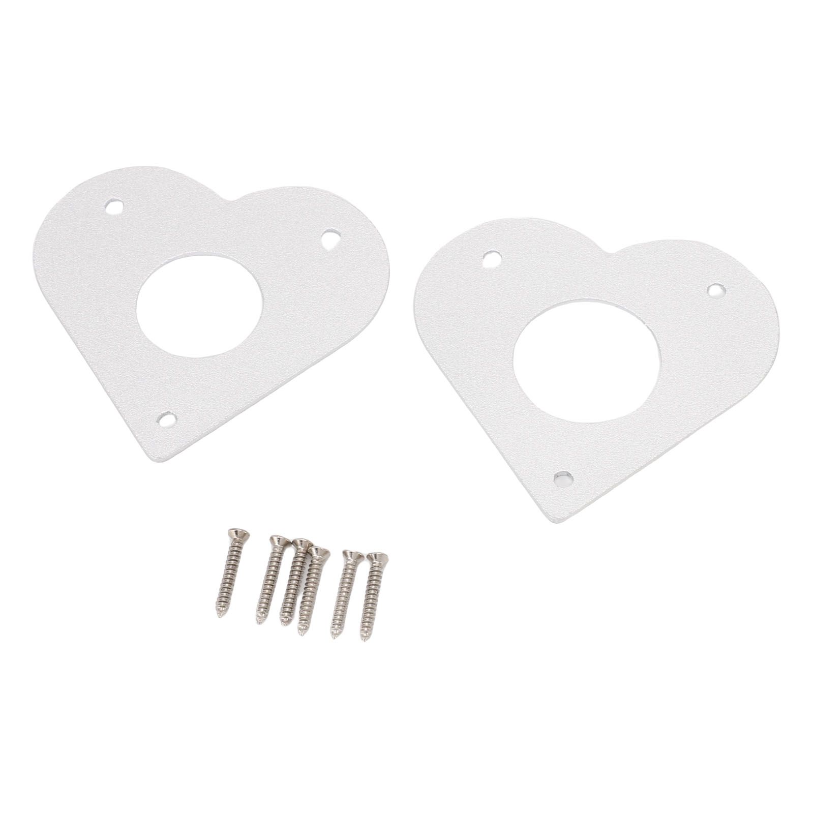 Bird House Guard Metal Portal Aluminum 28mm 32mm Diameter Hole Heart Shape view 8