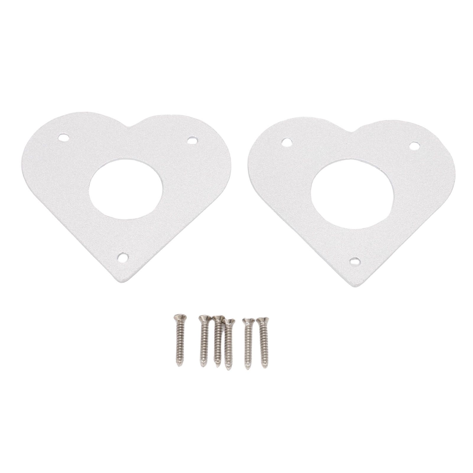 Bird House Guard Metal Portal Aluminum 28mm 32mm Diameter Hole Heart Shape view 9