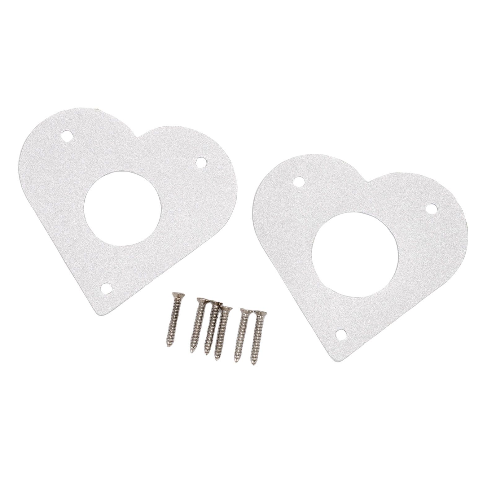 Bird House Guard Metal Portal Aluminum 28mm 32mm Diameter Hole Heart Shape view 11