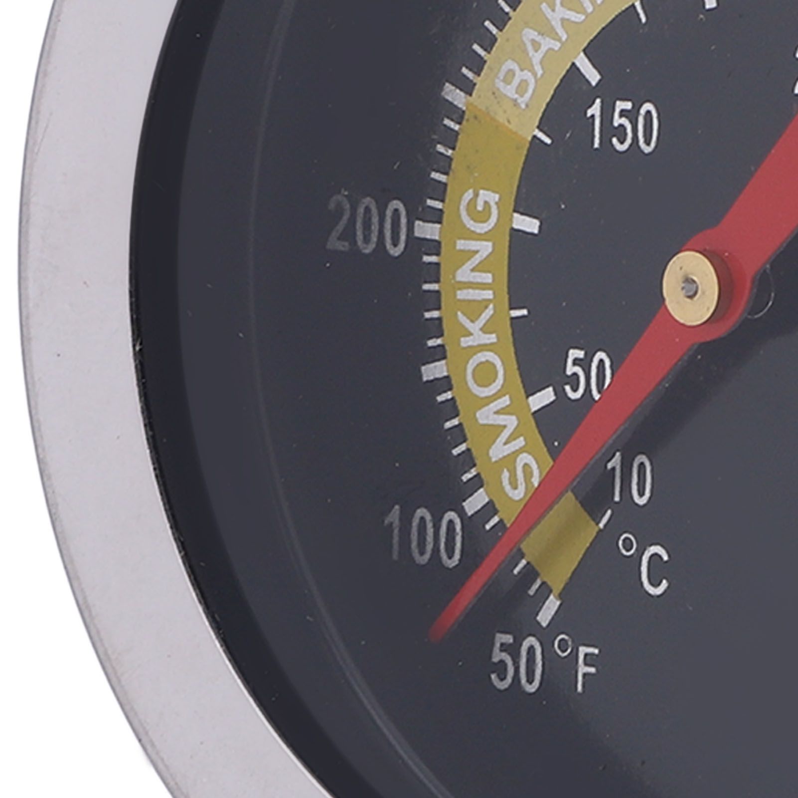 52mm Grill Temperature Gauge 50-800℉ Measurement Range Stainless Steel BBQ view 2