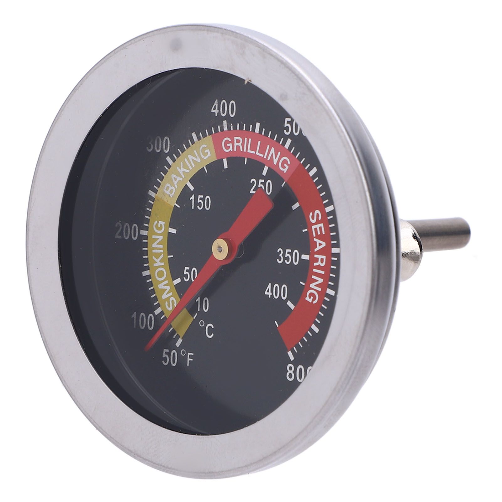 52mm Grill Temperature Gauge 50-800℉ Measurement Range Stainless Steel BBQ view 4