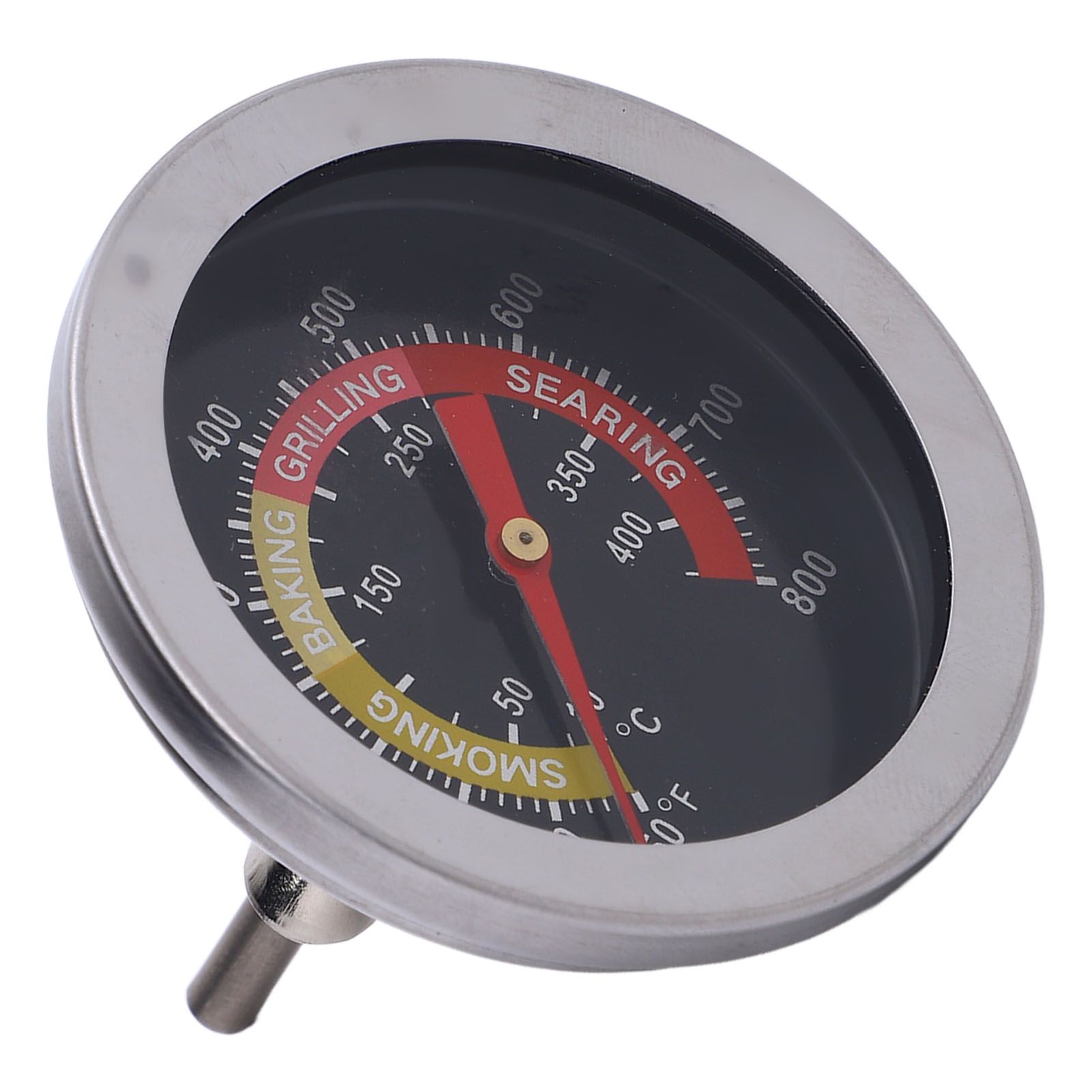 52mm Grill Temperature Gauge 50-800℉ Measurement Range Stainless Steel BBQ view 8