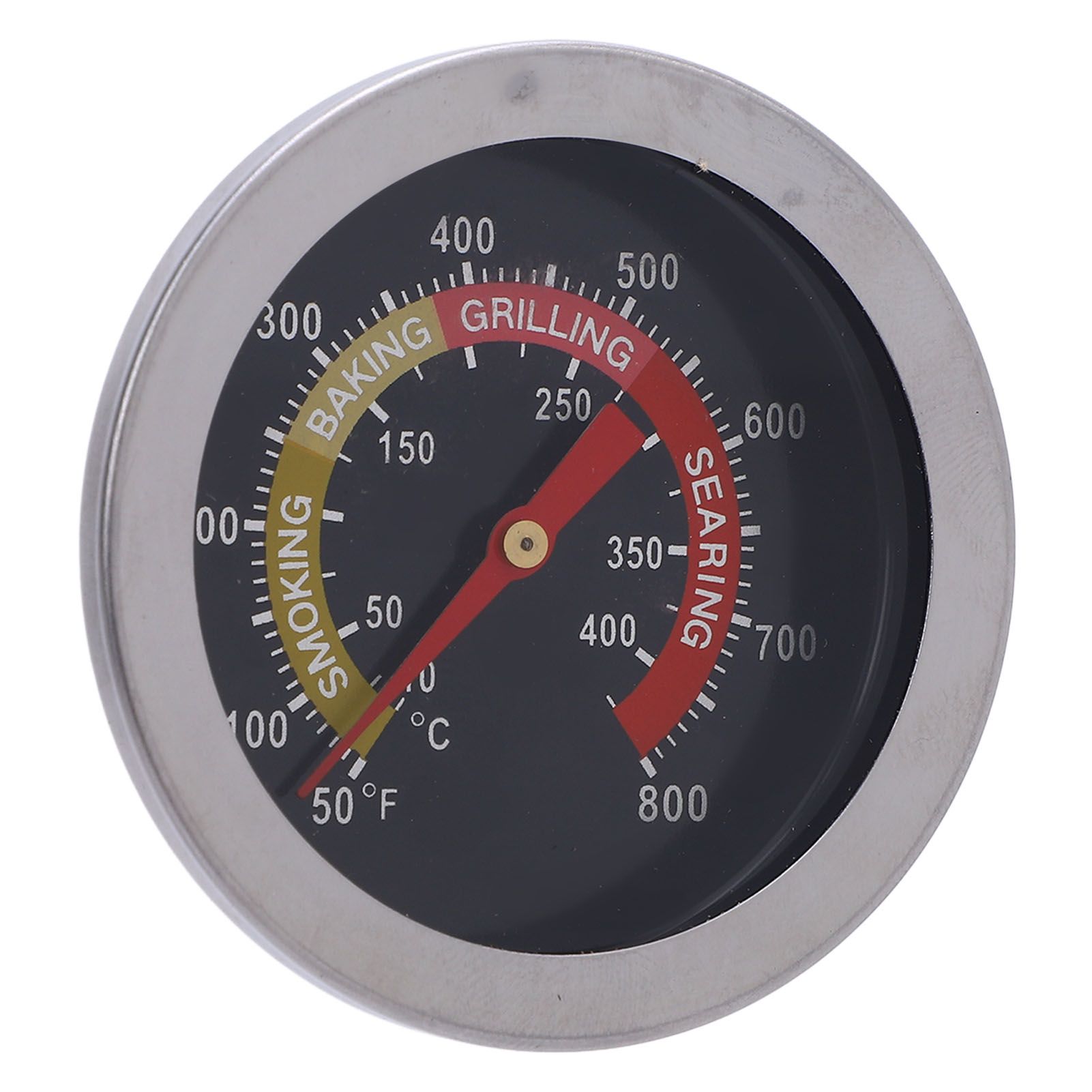 52mm Grill Temperature Gauge 50-800℉ Measurement Range Stainless Steel BBQ view 12