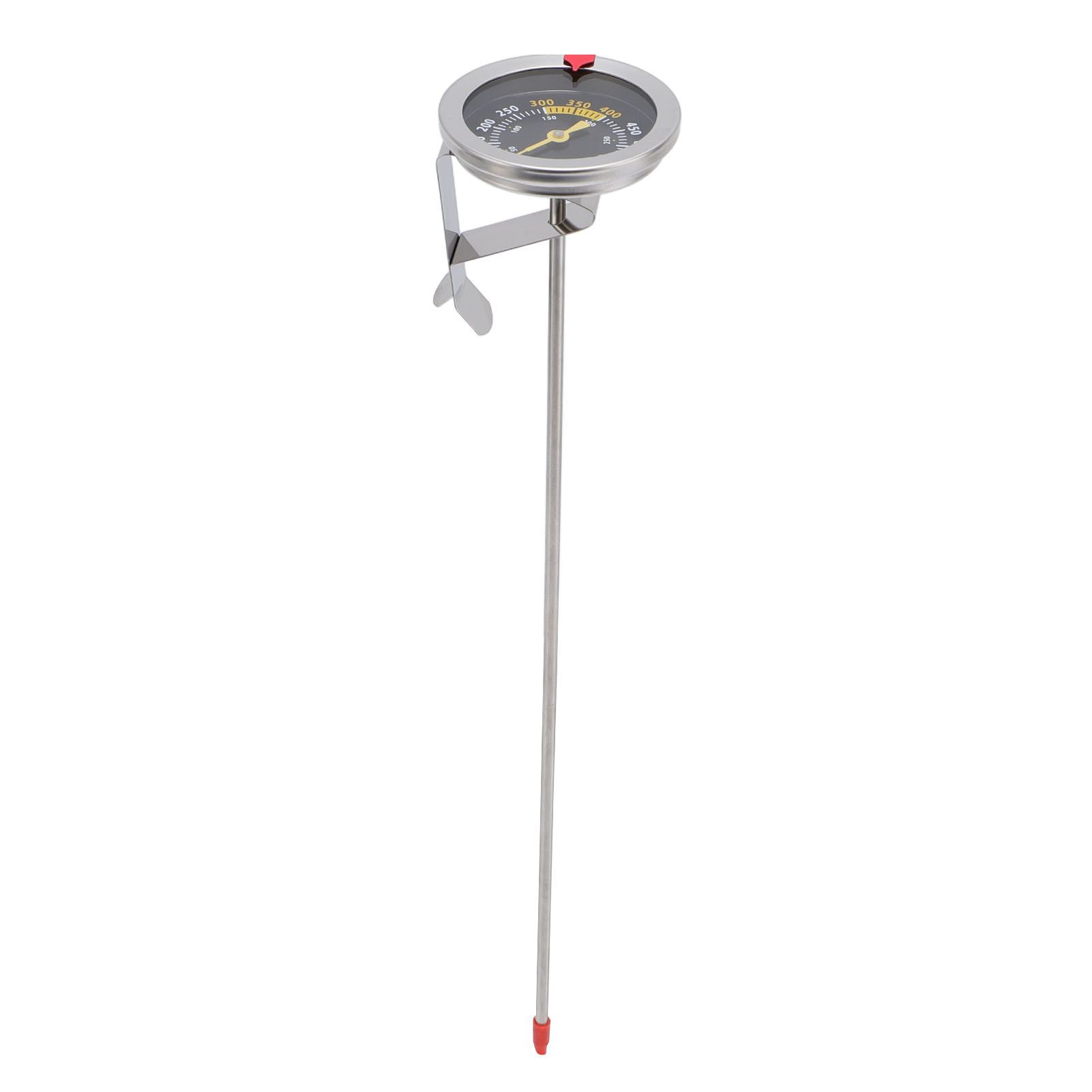 Candy Thermometer Deep Fry Thermometer Stainless Steel Stem Meat Cooking view 3