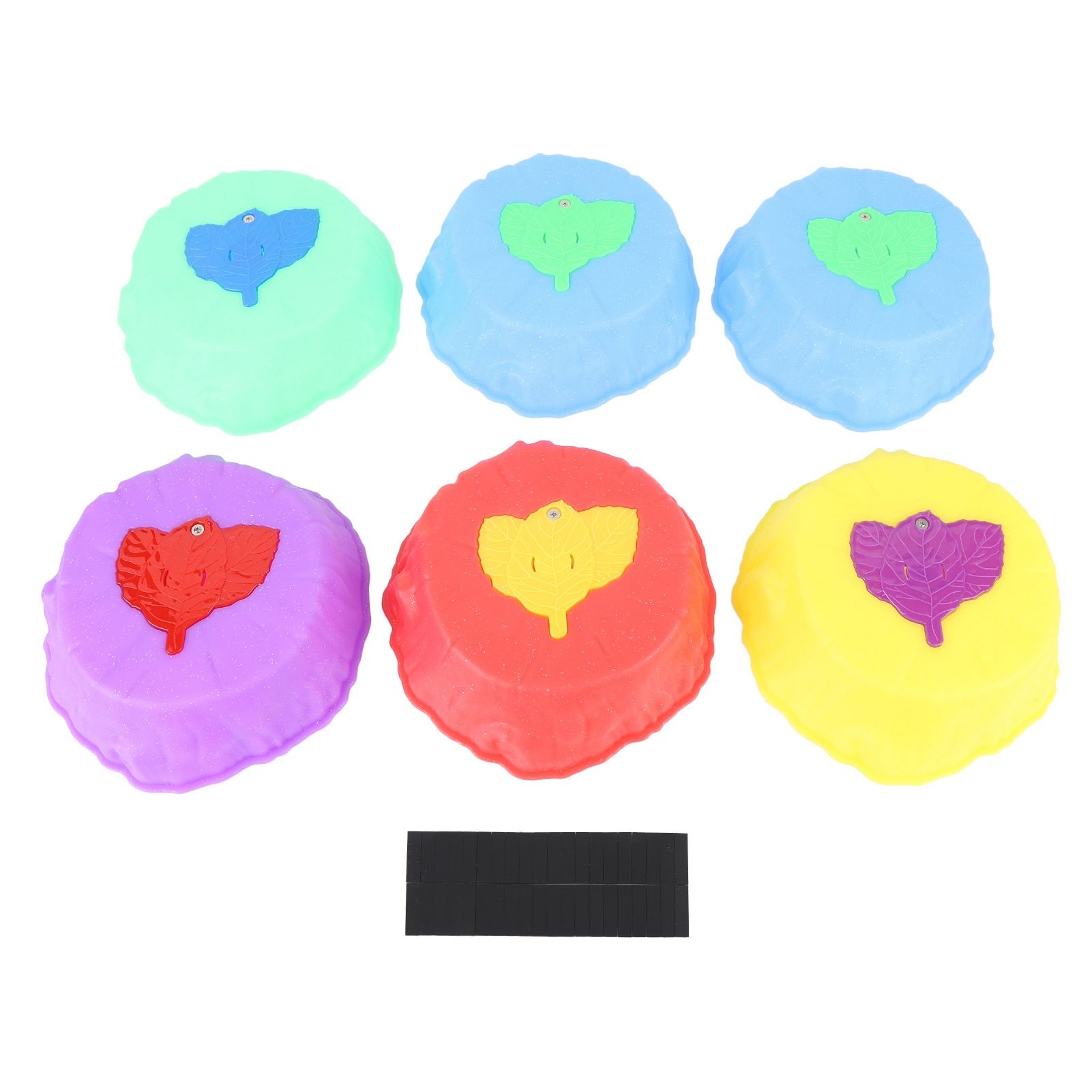 6pcs Light Up Stepping Stones Plastic Balancing Jumping Stones with Anti Slip view 3
