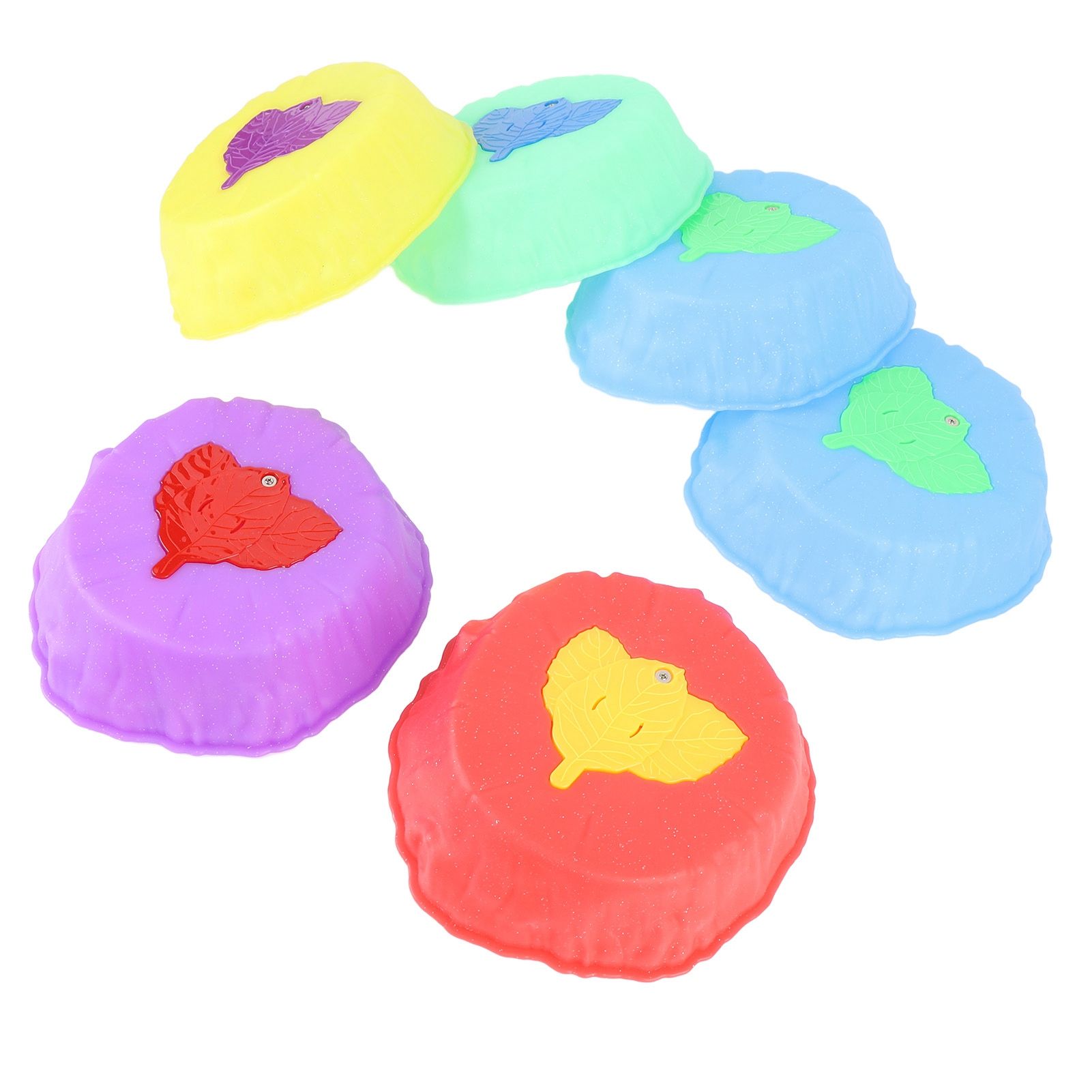 6pcs Light Up Stepping Stones Plastic Balancing Jumping Stones with Anti Slip view 4