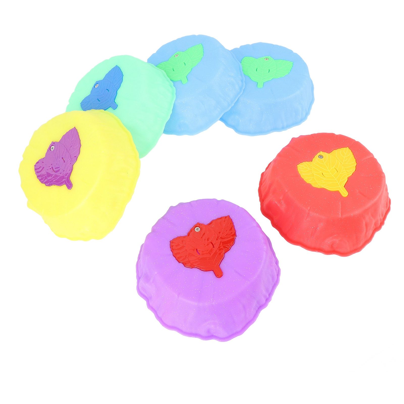 6pcs Light Up Stepping Stones Plastic Balancing Jumping Stones with Anti Slip view 6