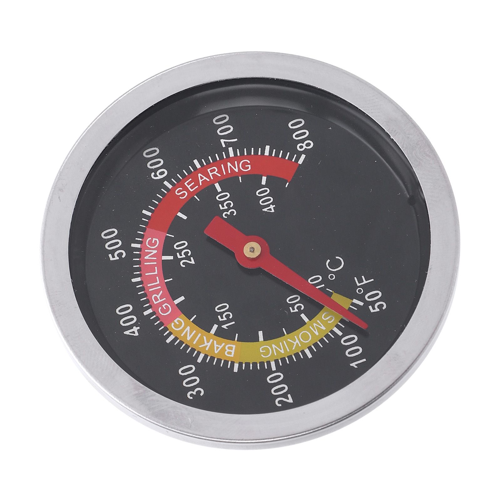 Oven Thermometer Stainless Steel Large 2.4 Inch Dial Kitchen Cooking